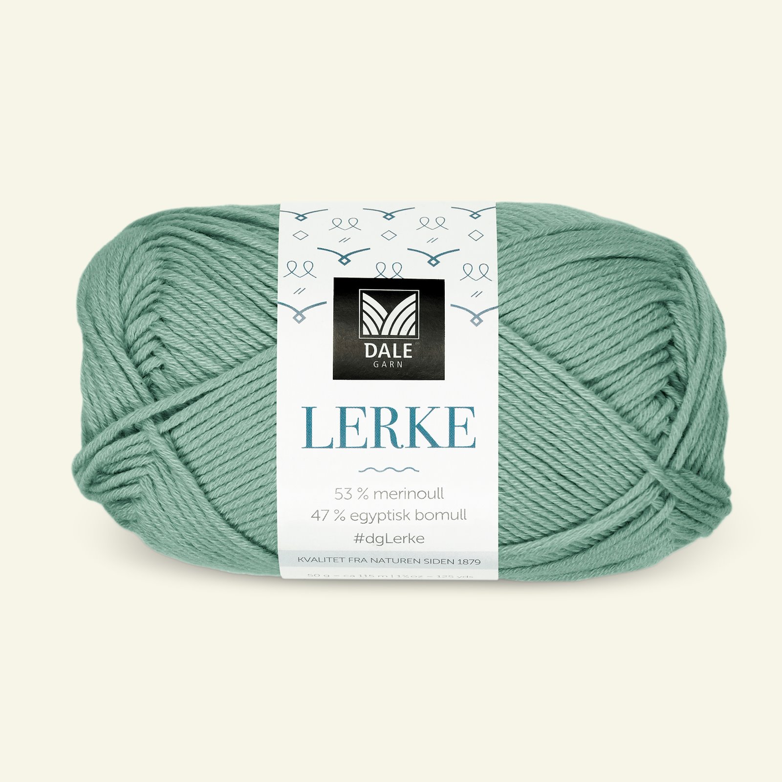 Dale Garn, Merino Baumwollgarn "Lerke", jade grün (8101) 90000843_pack
