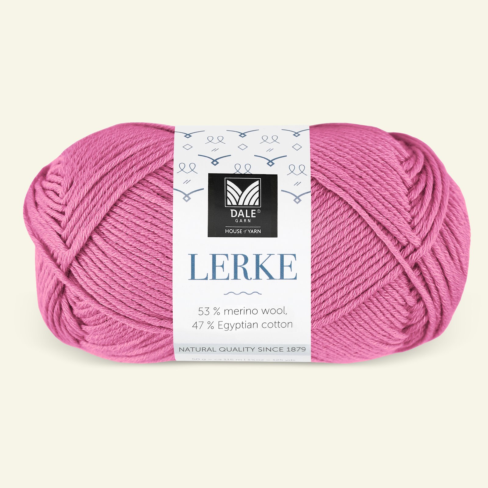 Dale Garn, Merino/Baunwolle "Lille Lerke", fuchsia (8176) 90001215_pack