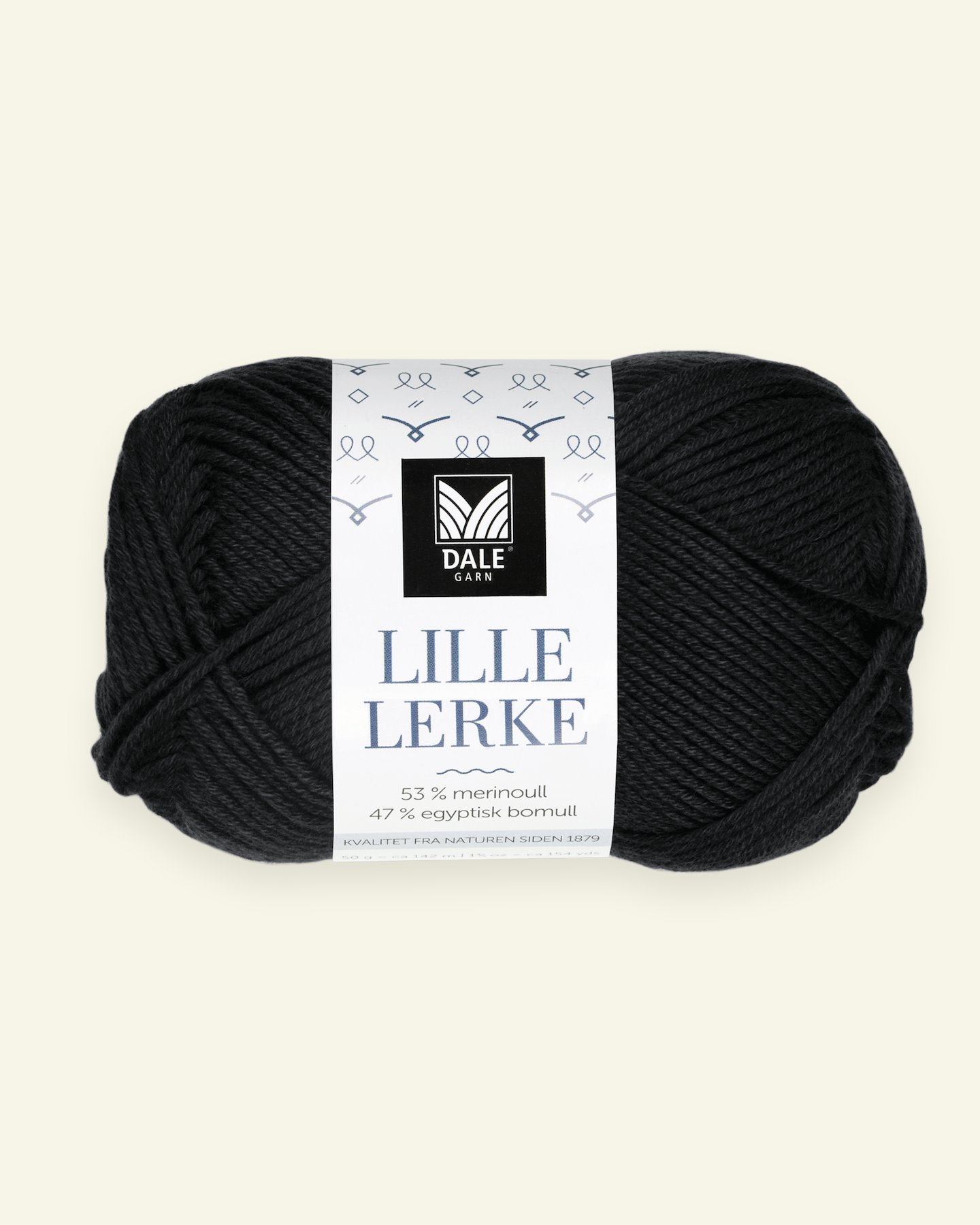 Dale Garn, Merino/Baunwolle "Lille Lerke", schwarz (8107) 90000407_pack