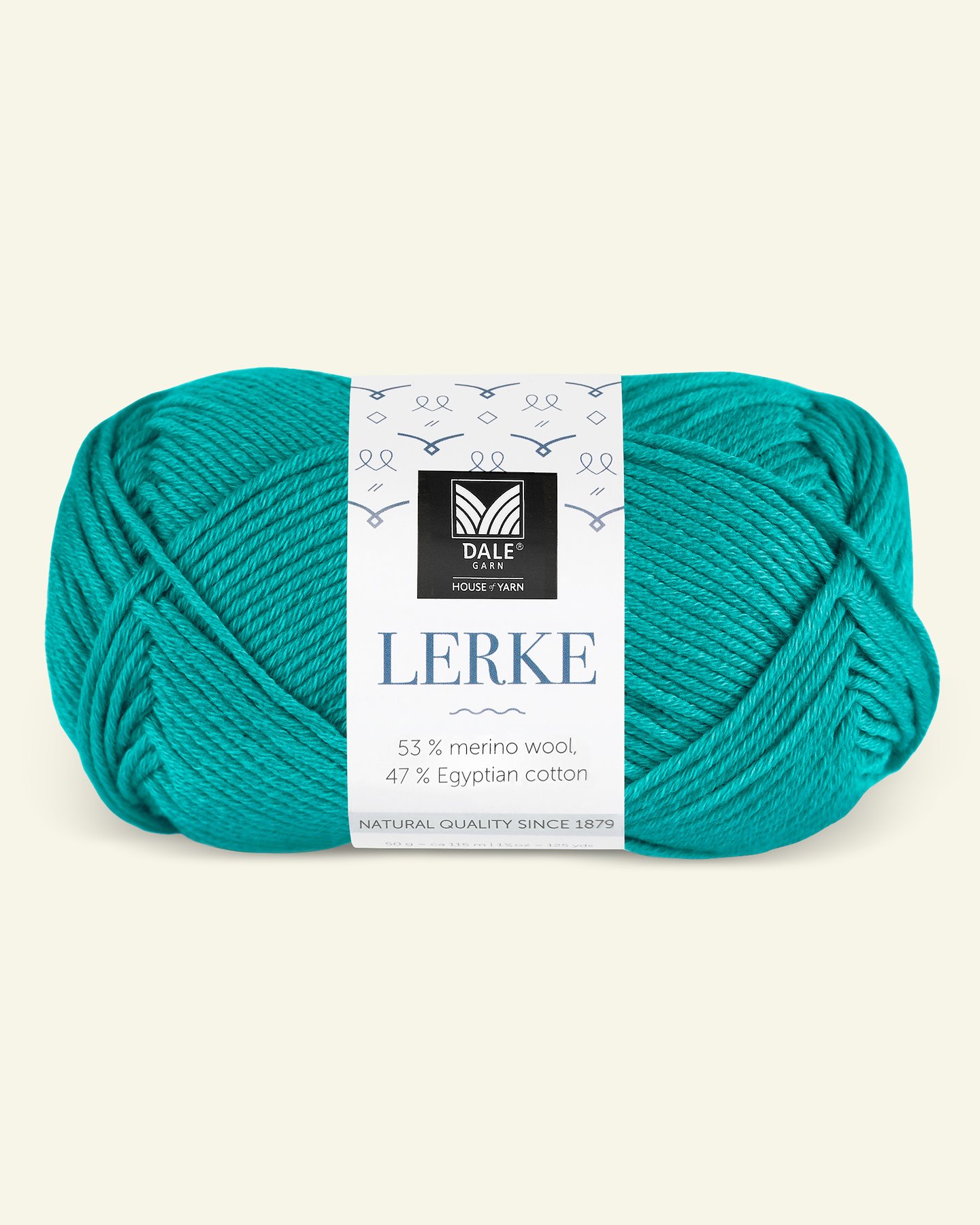 Dale Garn, Merino/Baunwolle "Lille Lerke", tropical blue (8173) 90001212_pack