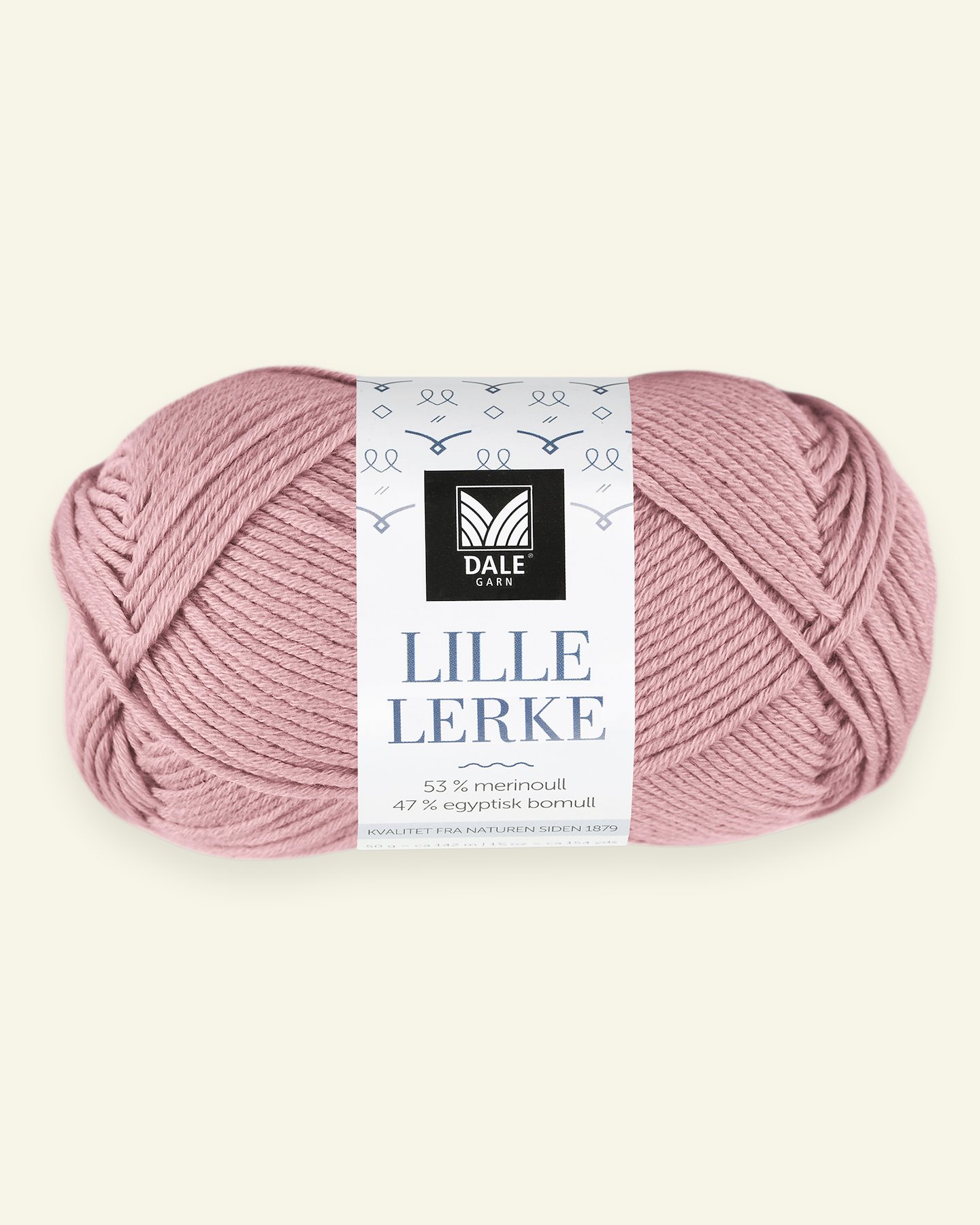 Dale Garn, merino/bomuldsgarn "Lille Lerke", rosa (8135) 90000416_pack