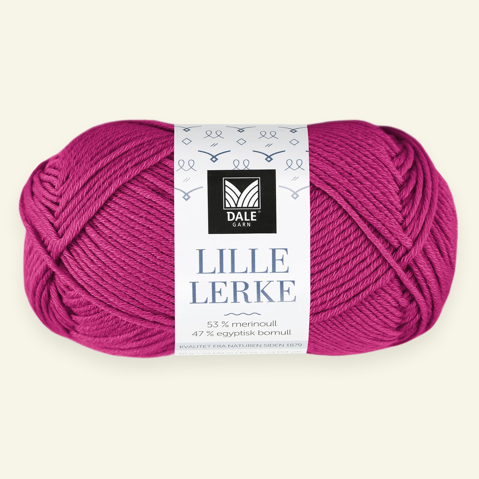 Dale Garn, merino/bomullsgarn "Lille Lerke", Pink (8161) 90000428_pack