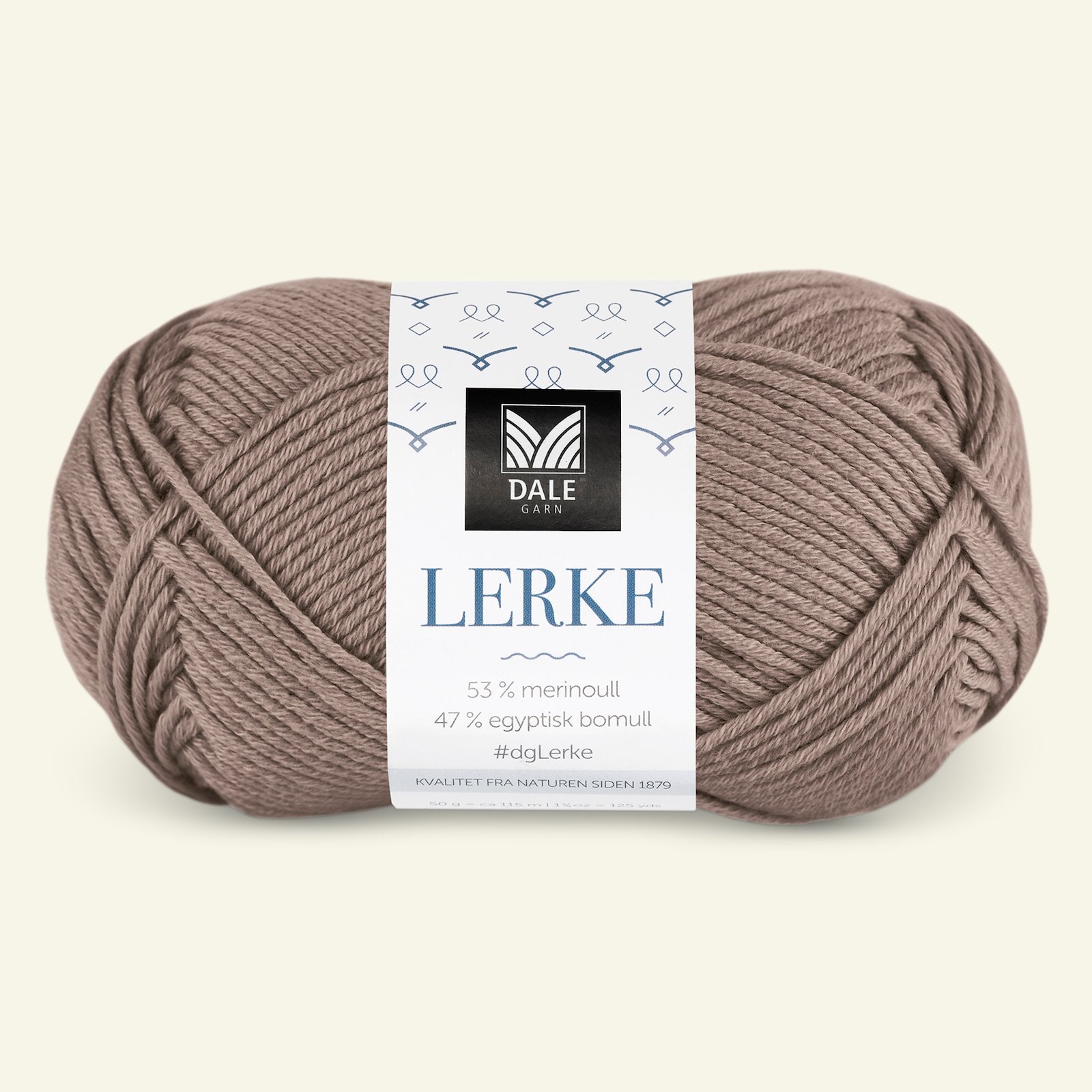 Dale Garn, merino cotton yarn "Lerke", nougat (3041) 90000838_pack