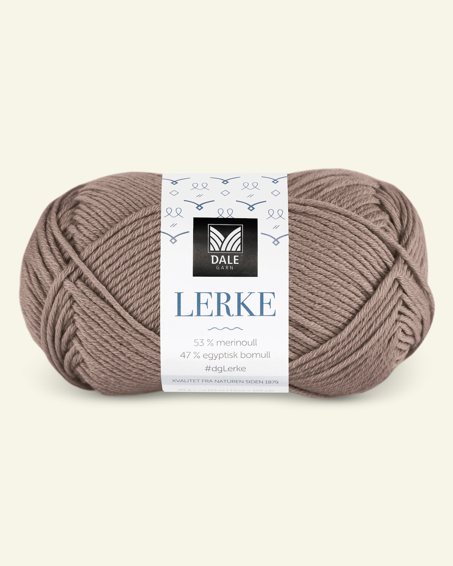 Dale Garn, merino cotton yarn "Lerke", nougat (3041) 90000838_pack