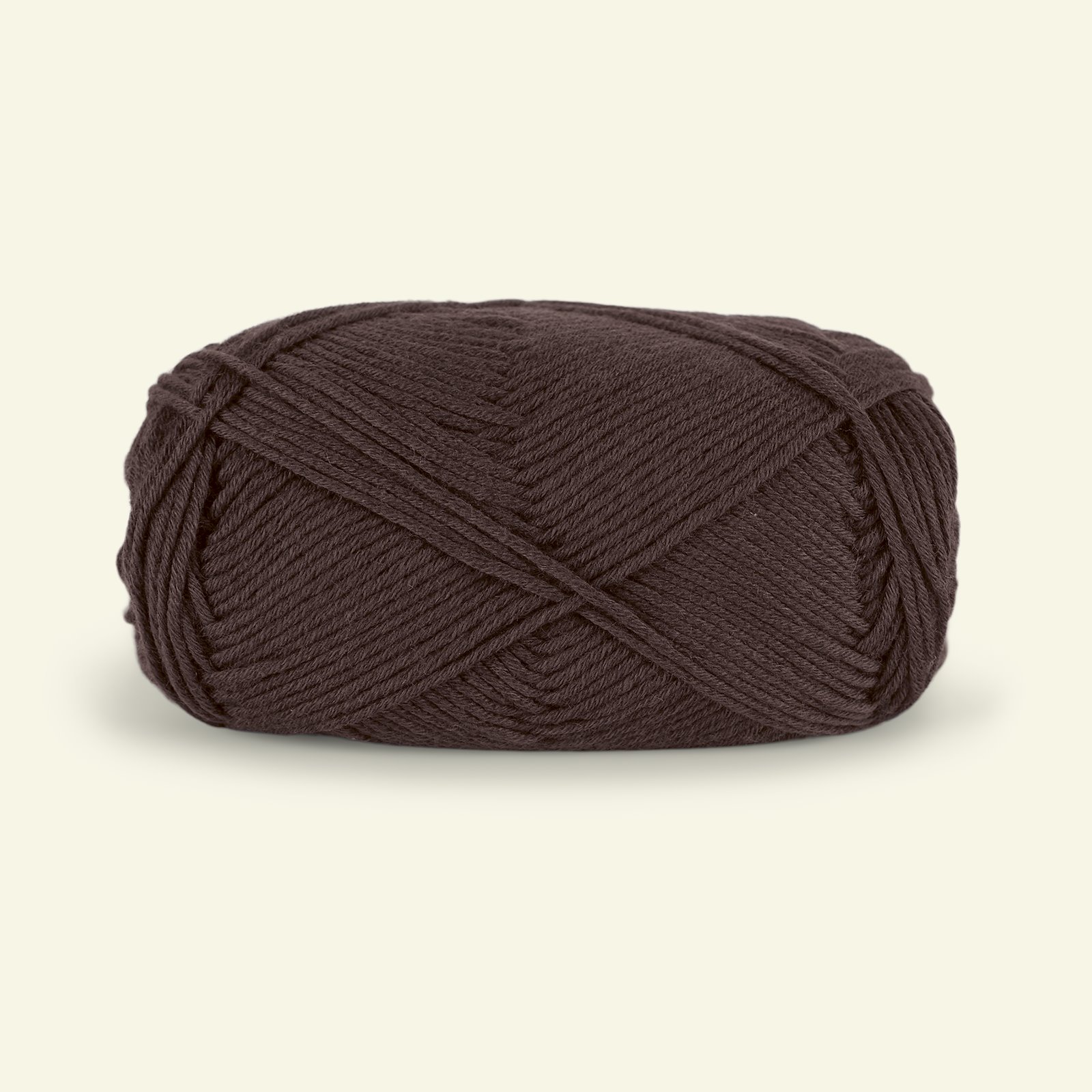 Dale Garn, merino/cotton yarn "Lille Lerke", dark brown (8169) 90000435_pack_b
