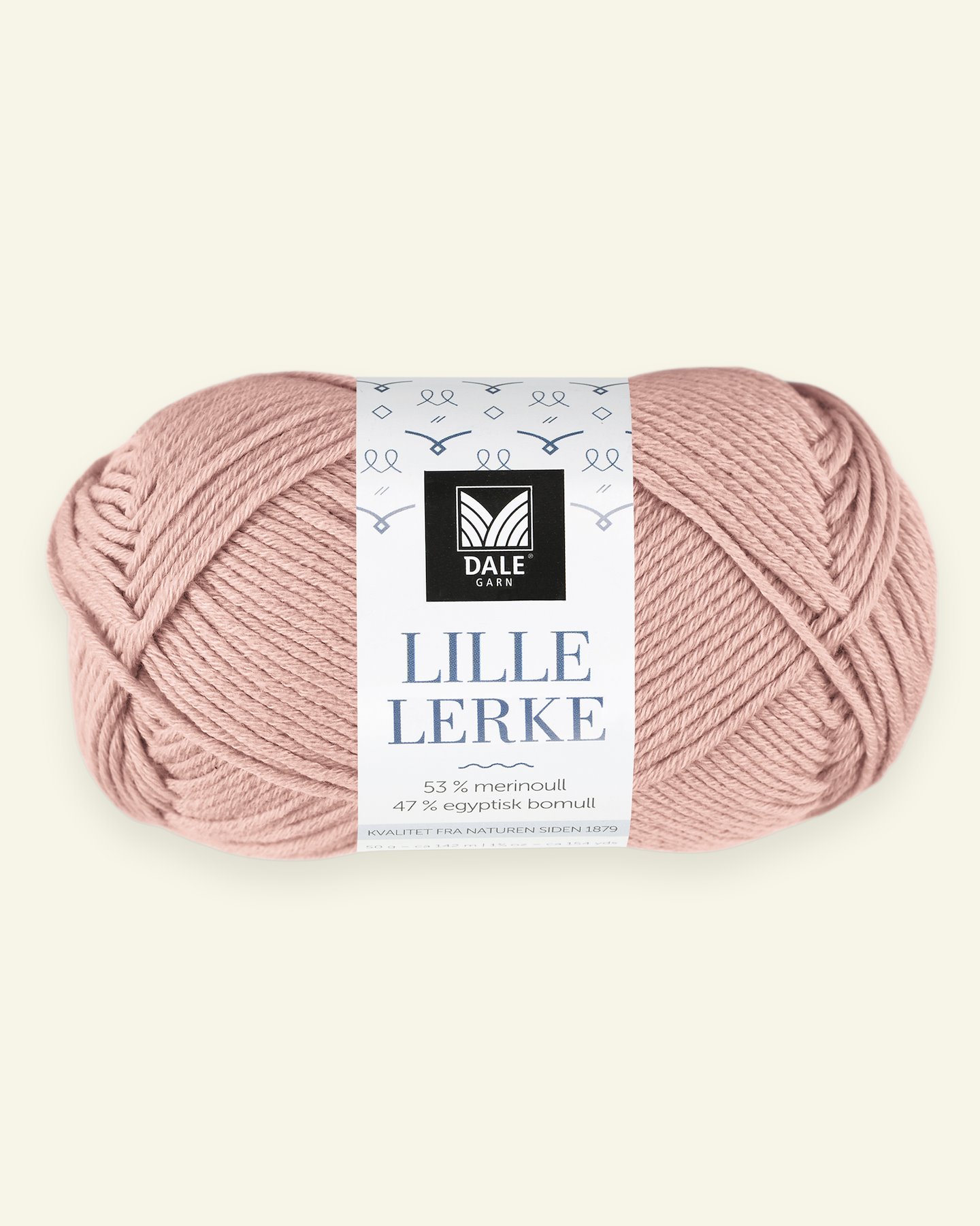 Dale Garn, merino/cotton yarn "Lille Lerke", dusty peach (8122) 90000412_pack