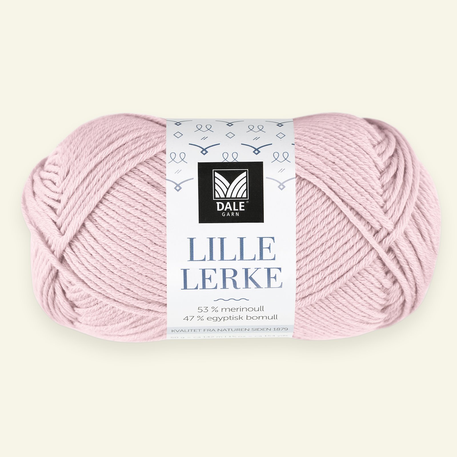 Dale Garn, merino/cotton yarn "Lille Lerke", dusty rose (8121) 90000411_pack