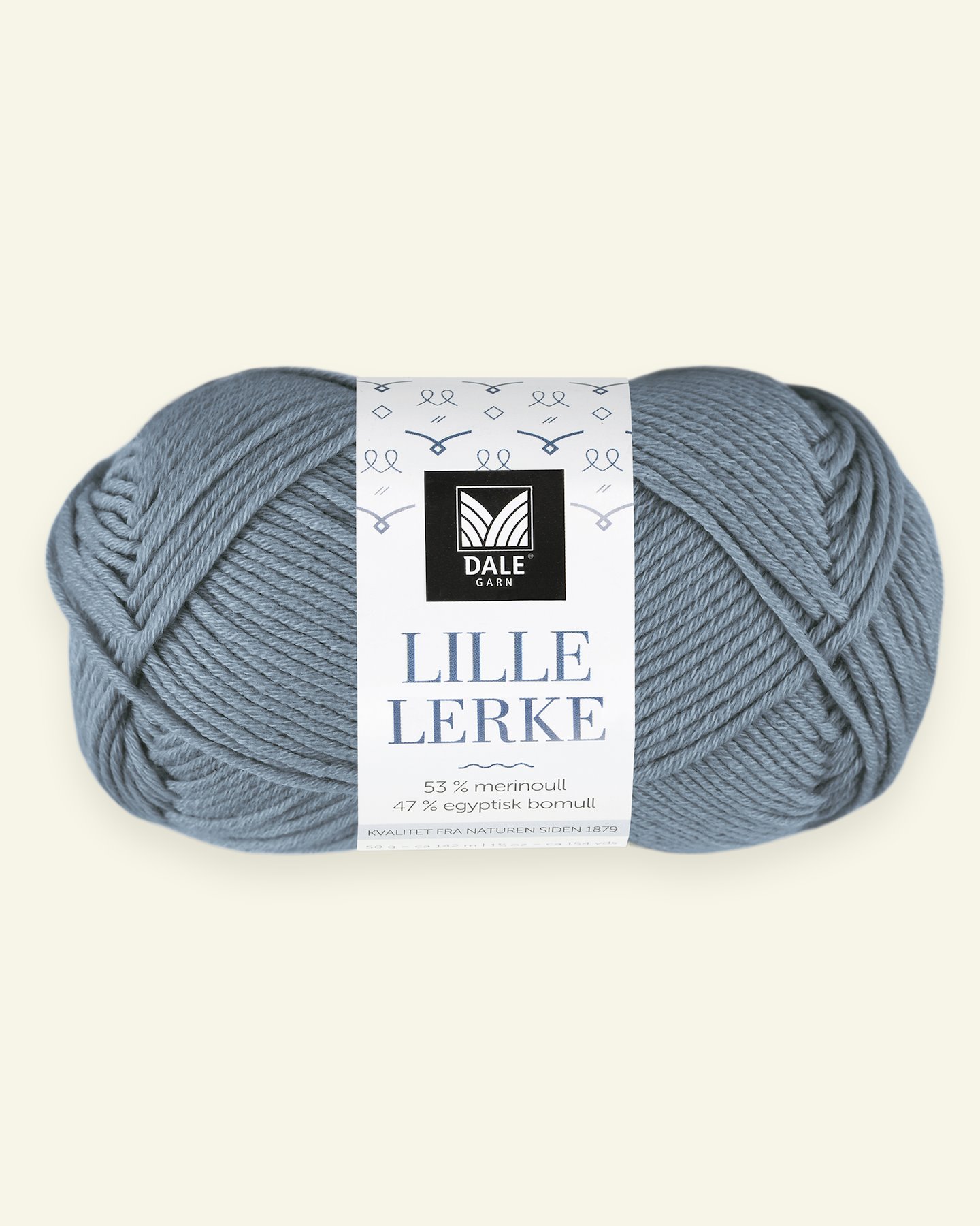 Dale Garn, merino/cotton yarn "Lille Lerke", light petrol 90000409_pack