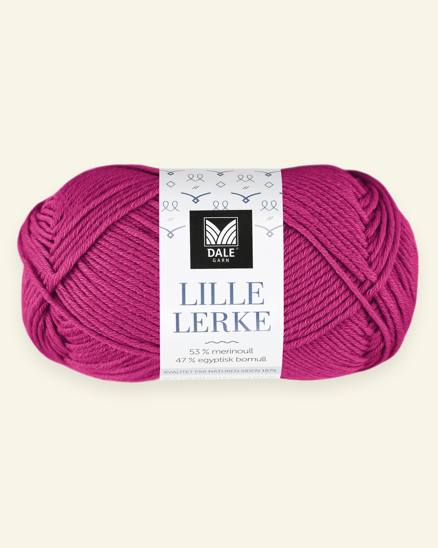 Dale Garn, merino/cotton yarn "Lille Lerke", pink (8161) 90000428_pack