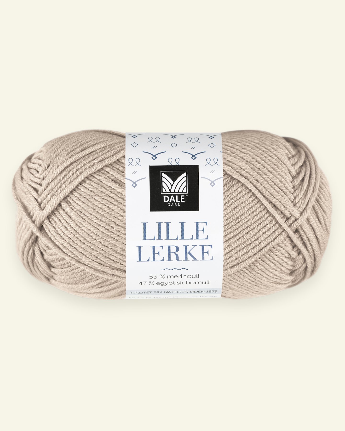 Dale Garn, merino/cotton yarn "Lille Lerke", sand (8151) 90000422_pack