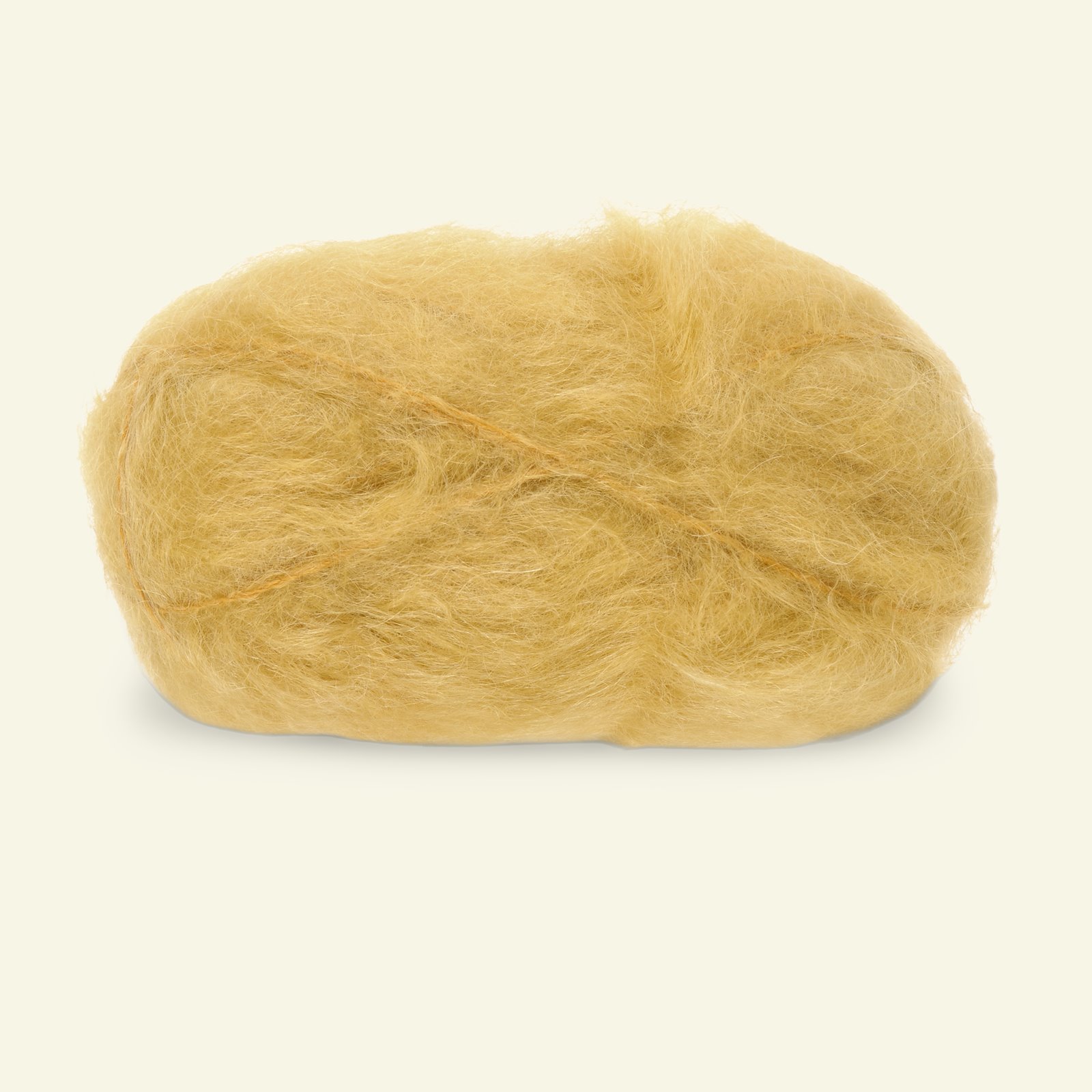 Dale Garn, mohair/wool yarn "Myk Påfugl", sweetcorn yellow (7902) 90000243_pack_b