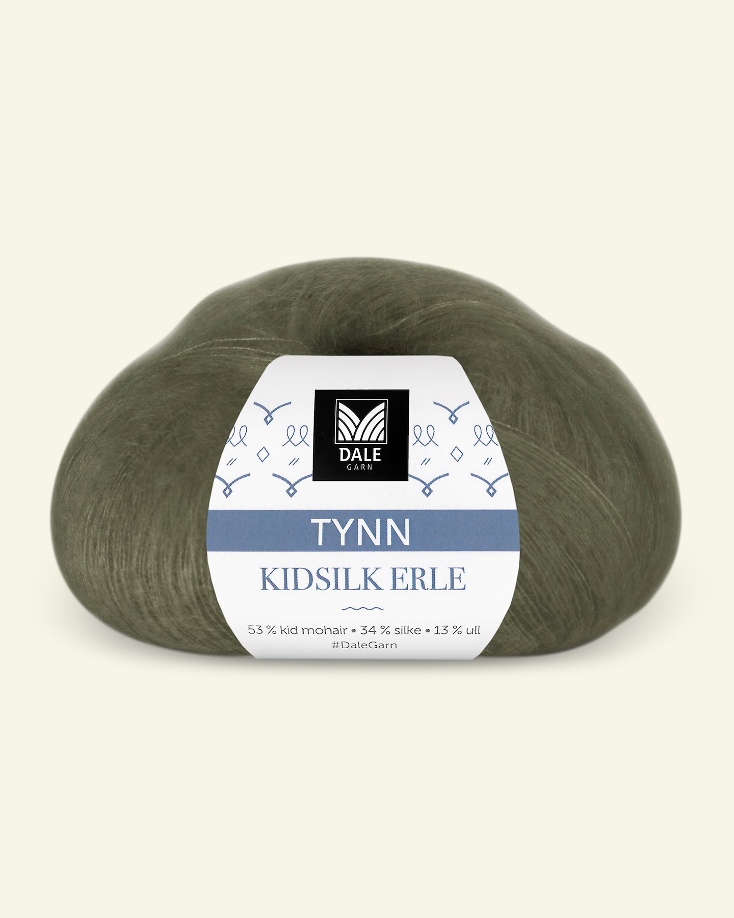 Dale Garn, Seide Mohair Wolle "Tynn Kidsilk Erle", army grün (4012) 90000811_pack