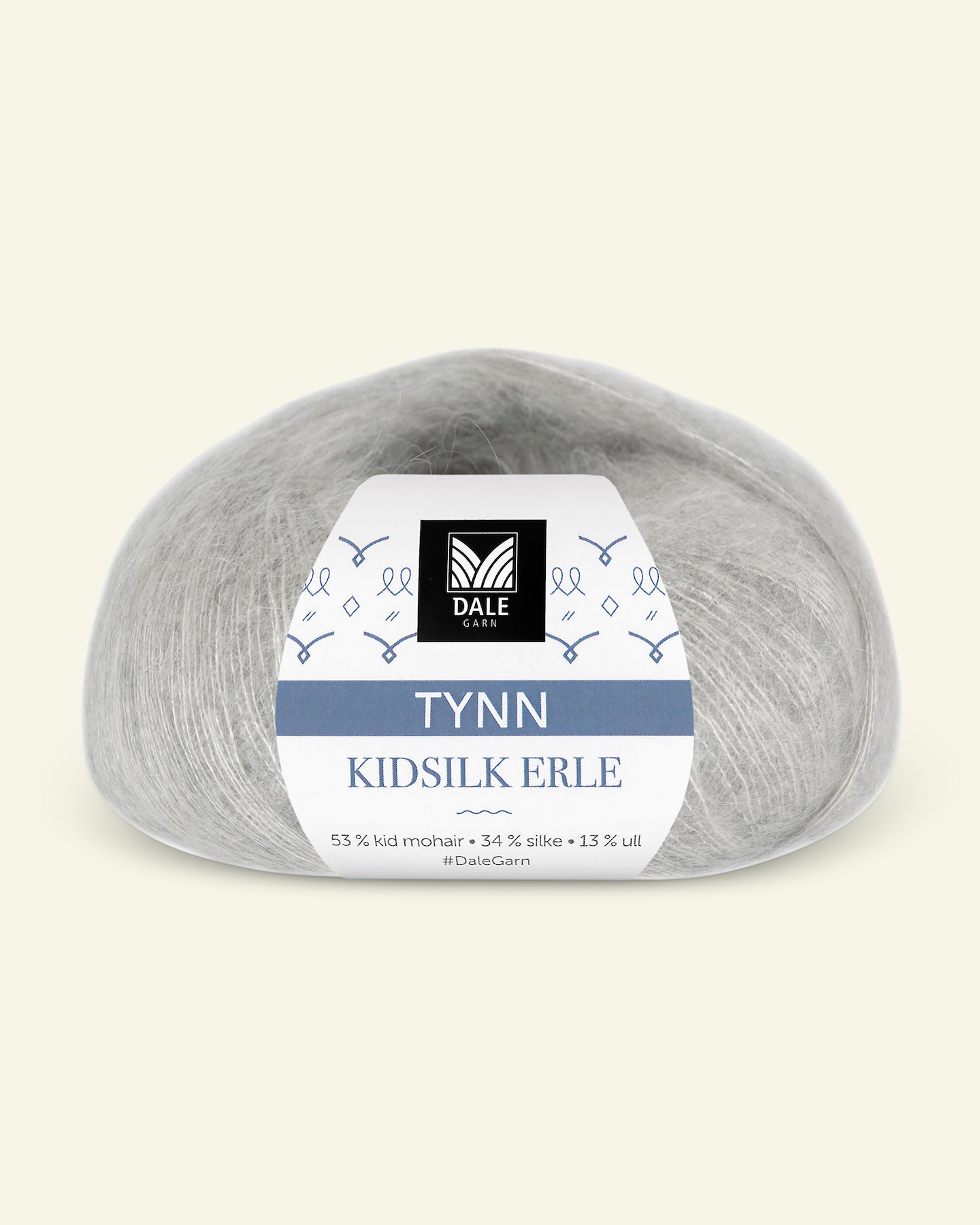 Dale Garn, Seide Mohair Wolle "Tynn Kidsilk Erle", leichtes grau (4002) 90000803_pack