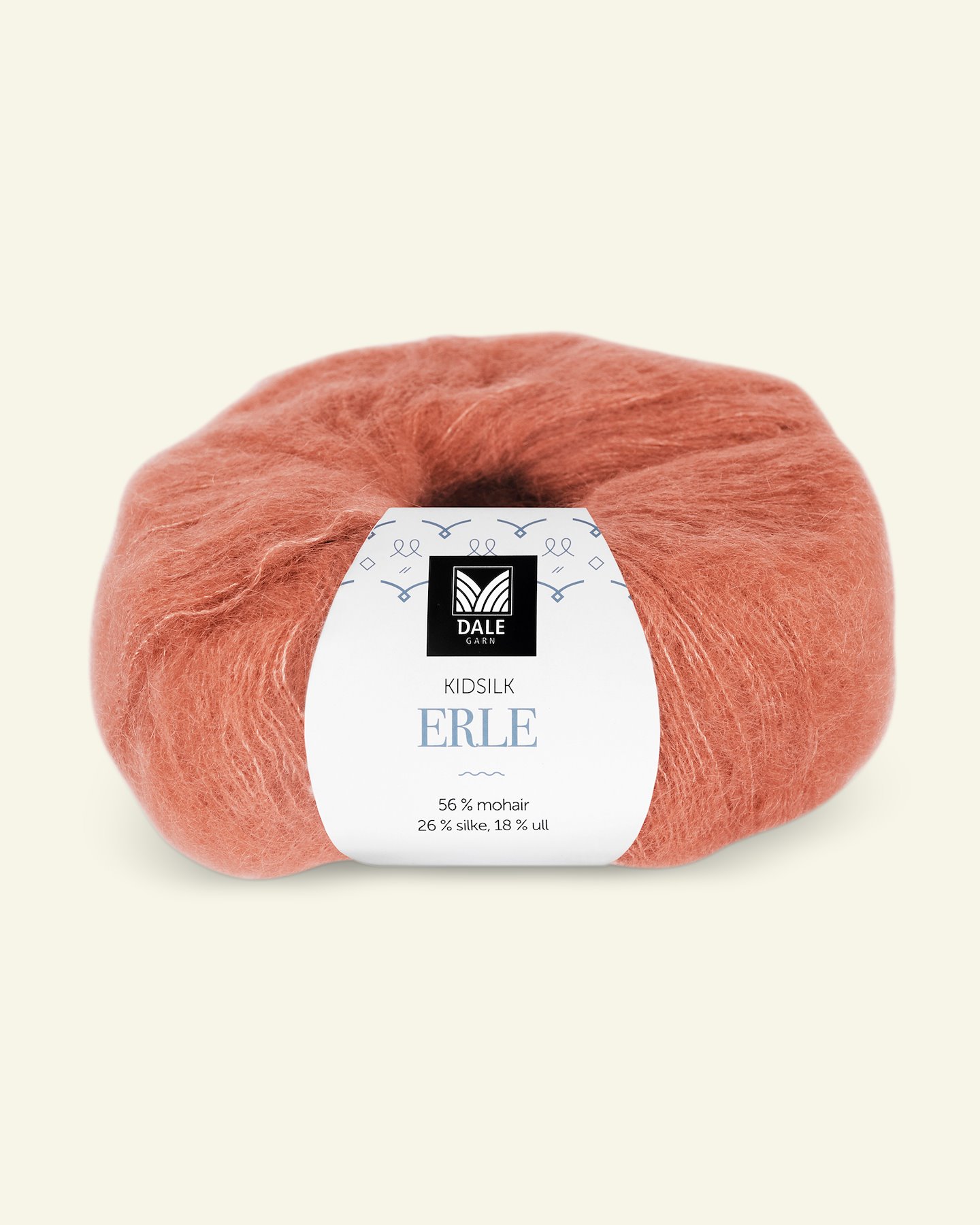 Dale Garn, silk mohair wool yarn "Kidsilk Erle", apricot (9036) 90000785_pack