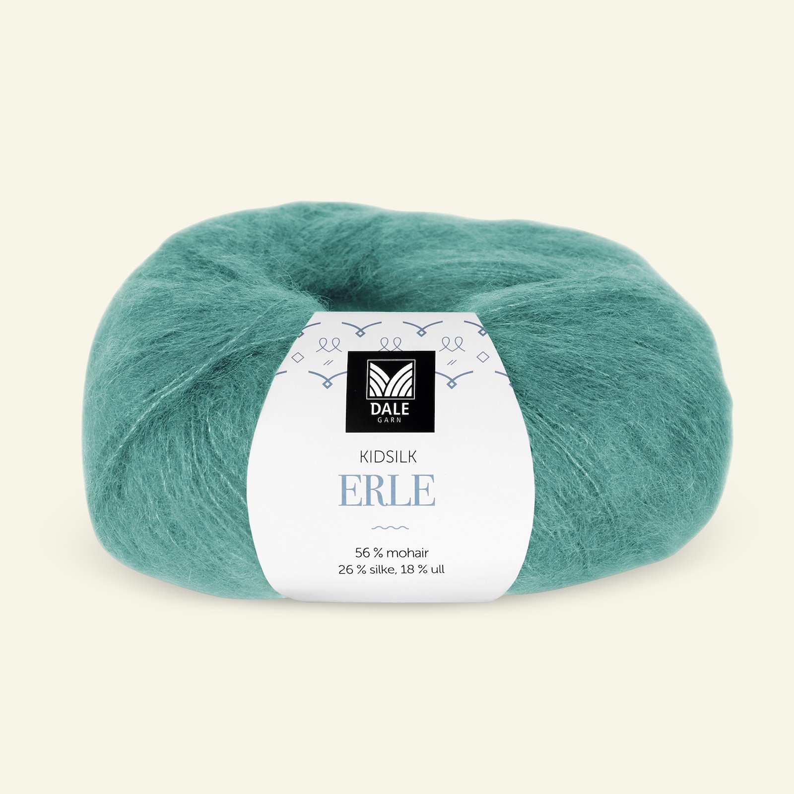 Dale Garn, silk mohair wool yarn "Kidsilk Erle", aqua (9038) 90000786_pack