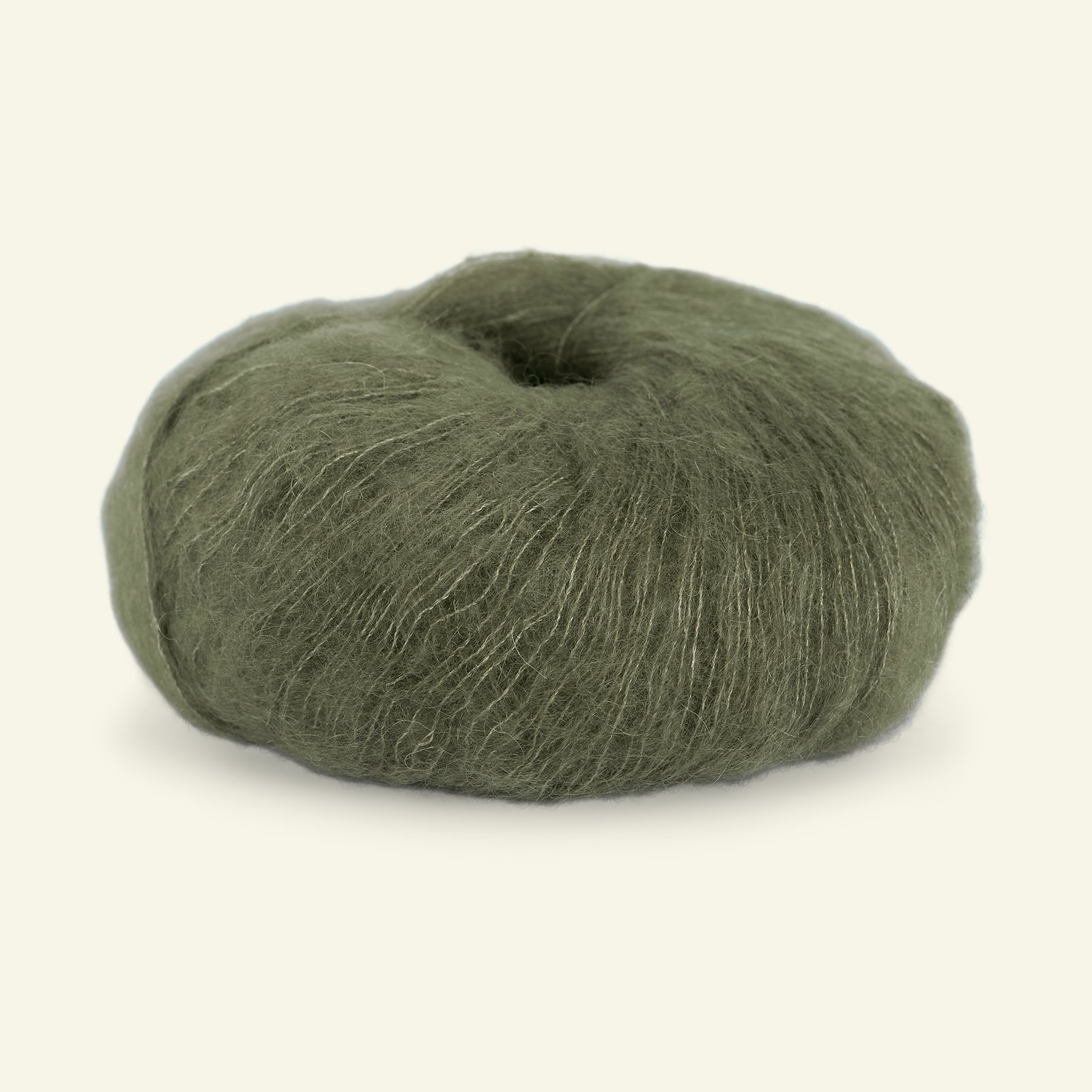 Dale Garn, silk mohair wool yarn "Kidsilk Erle", army green (9054) 90000792_pack_b