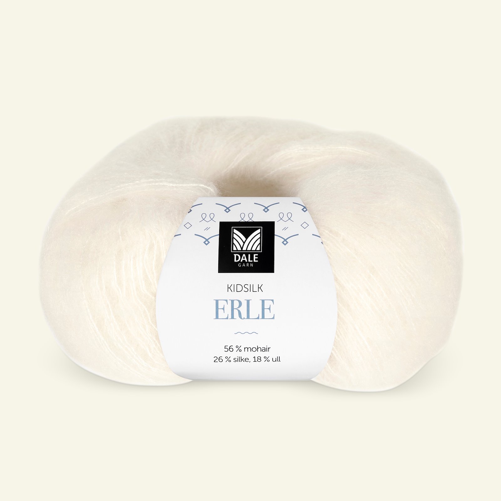 Dale Garn, silk mohair wool yarn "Kidsilk Erle", black (0020) 90000775_pack