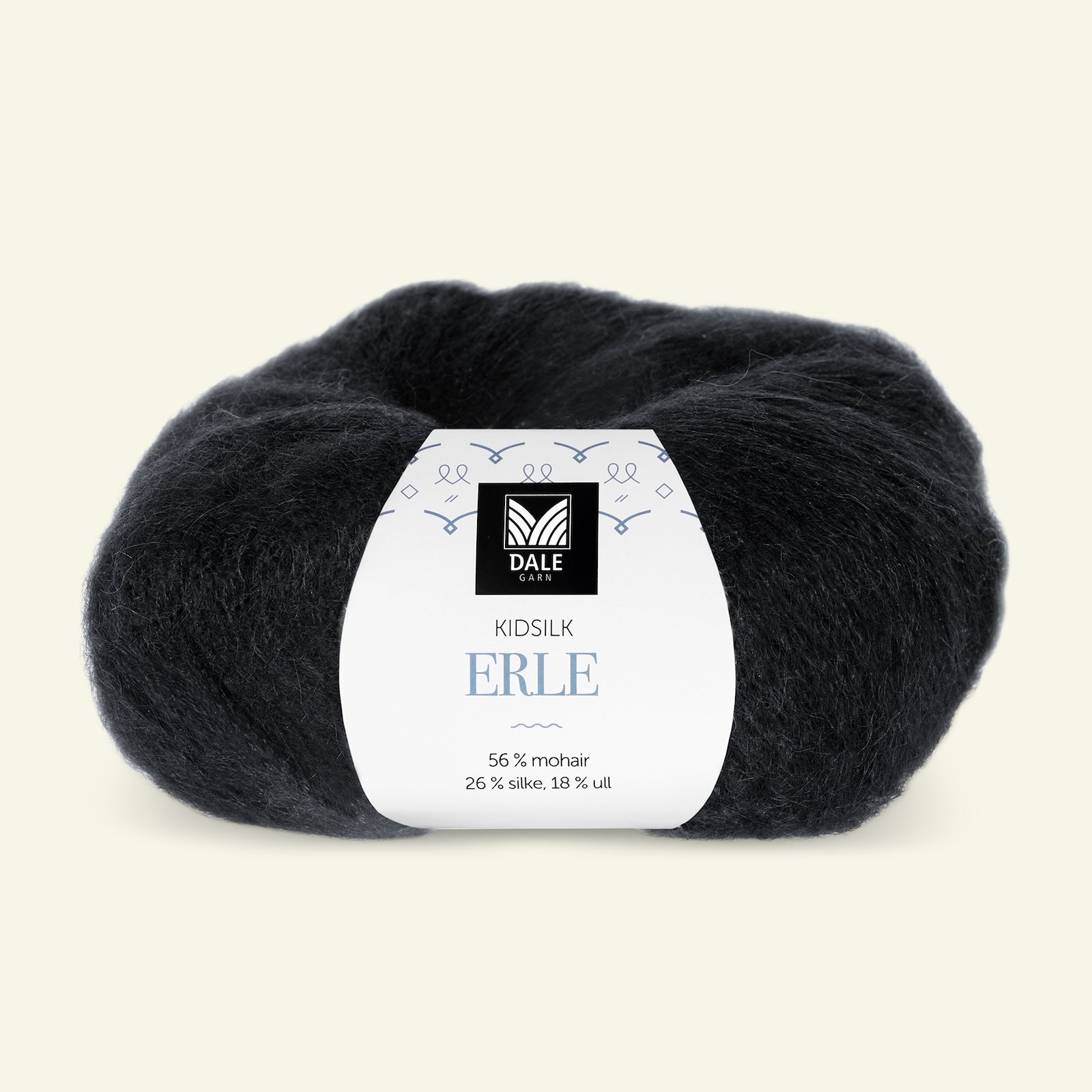 Dale Garn, silk mohair wool yarn "Kidsilk Erle", brown (0090) 90000776_pack