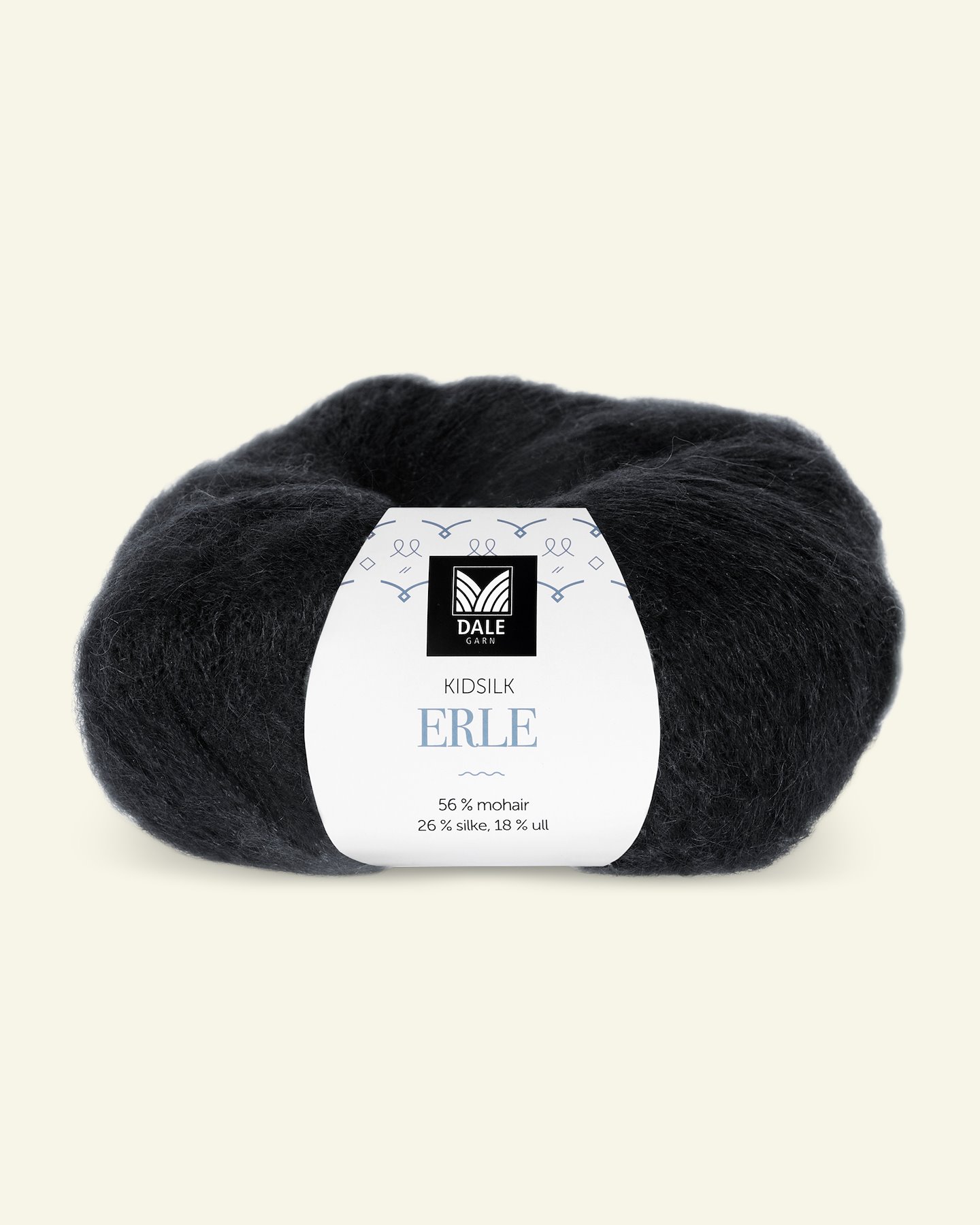 Dale Garn, silk mohair wool yarn "Kidsilk Erle", brown (0090) 90000776_pack