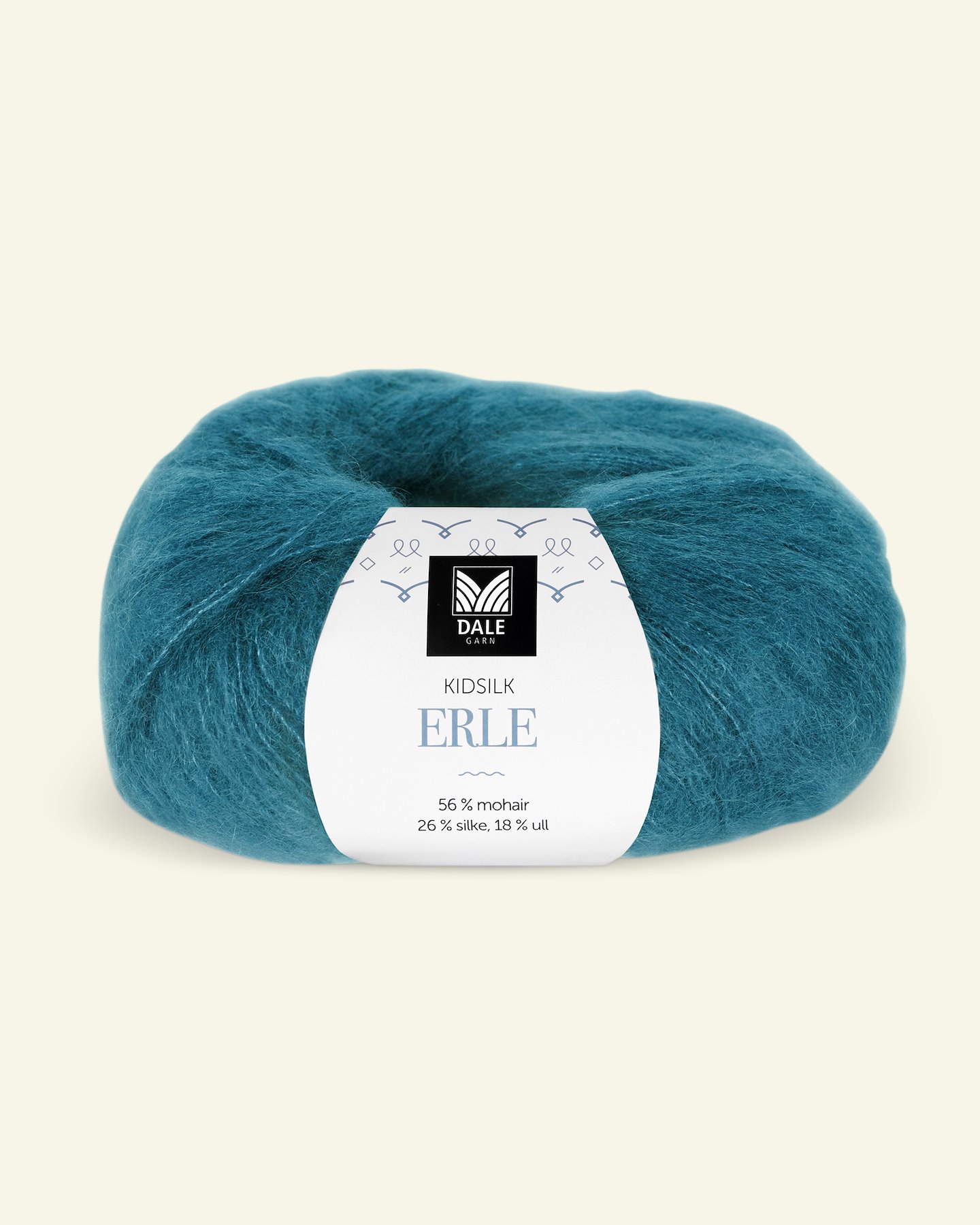 Dale Garn, silk mohair wool yarn "Kidsilk Erle", dark green (6054) 90000782_pack