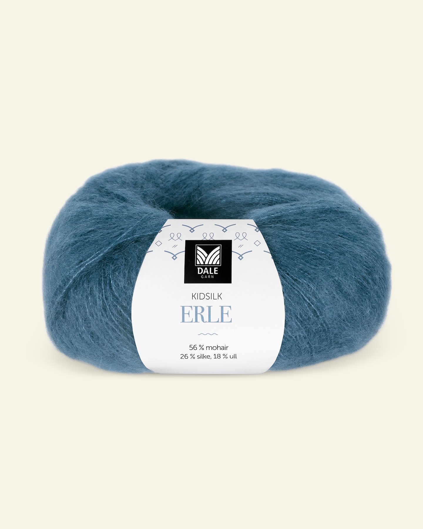 Dale Garn, silk mohair wool yarn "Kidsilk Erle", denim (9041) 90000788_pack