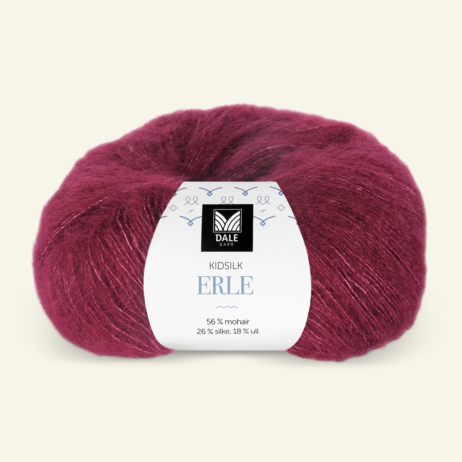Dale Garn, silk mohair wool yarn "Kidsilk Erle", dusty rose (4026) 90000780_pack