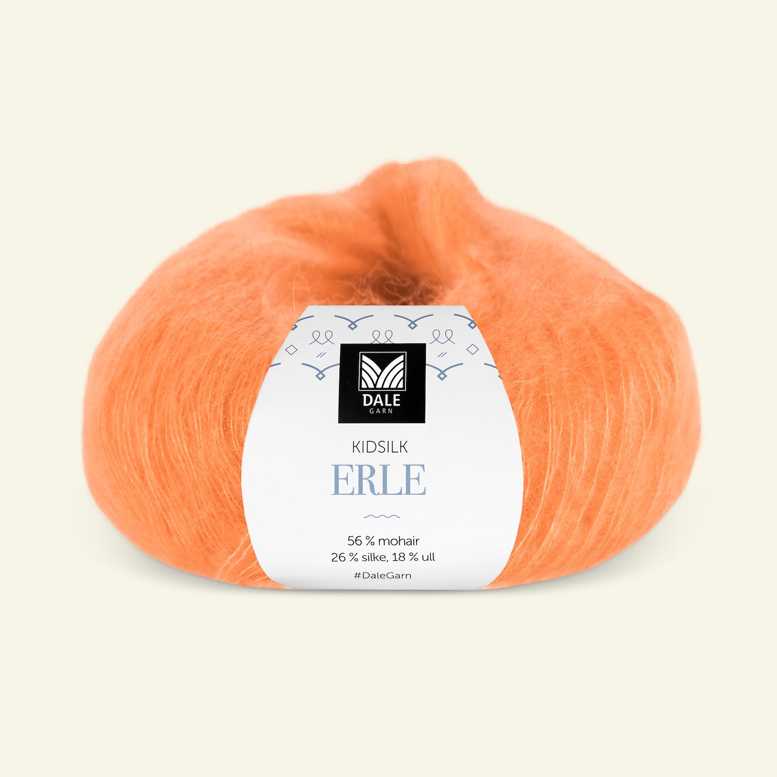Dale Garn, silk mohair wool yarn "Kidsilk Erle", honeydew melon 90001207_pack
