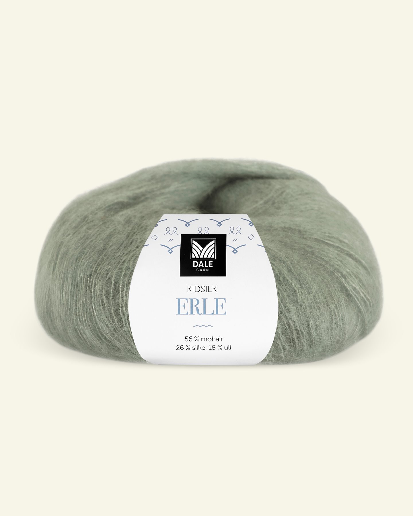 Dale Garn, silk mohair wool yarn "Kidsilk Erle", jade green (9047) 90000790_pack