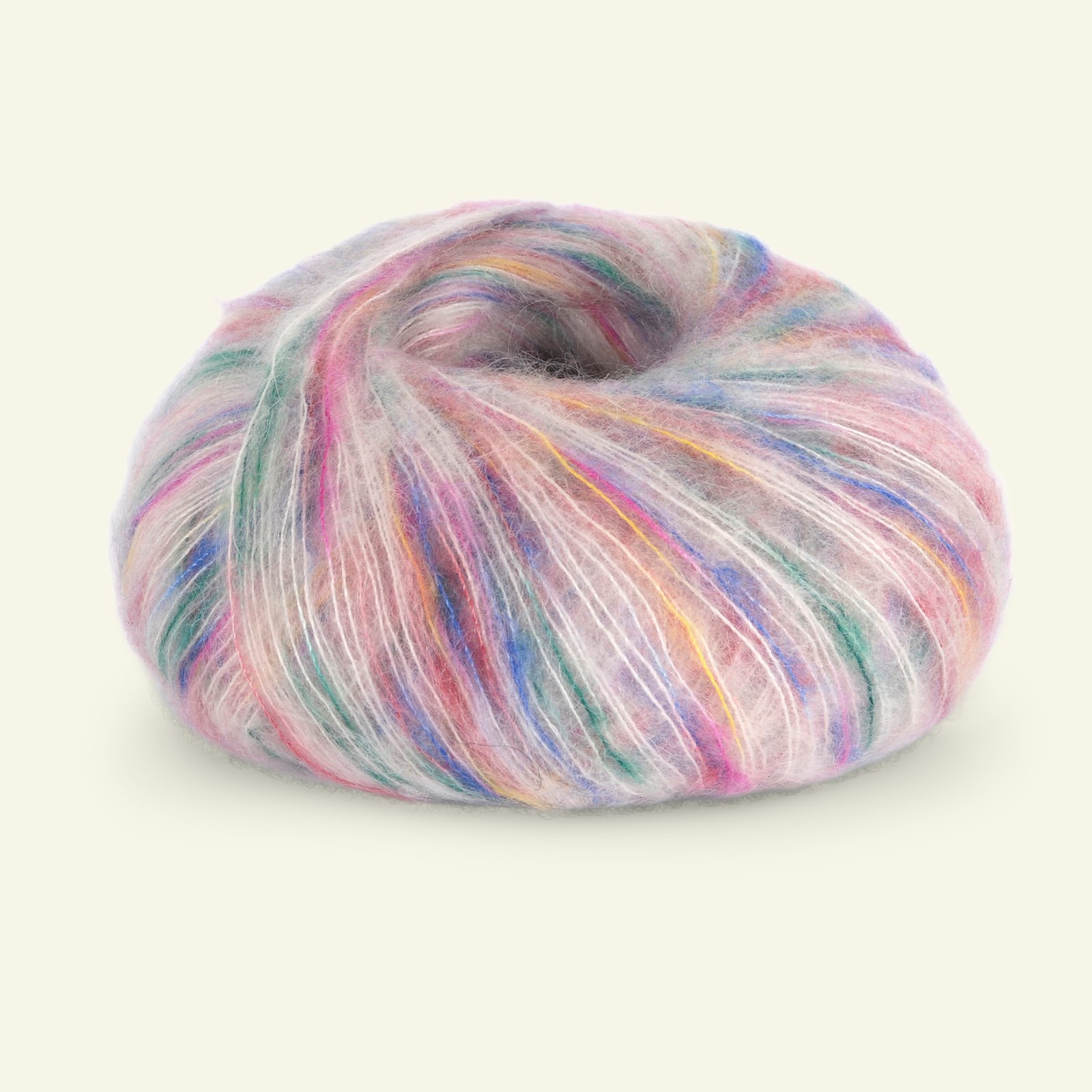 Dale Garn, silk mohair wool yarn "Kidsilk Erle", lollipop (9075) 90000801_pack_b