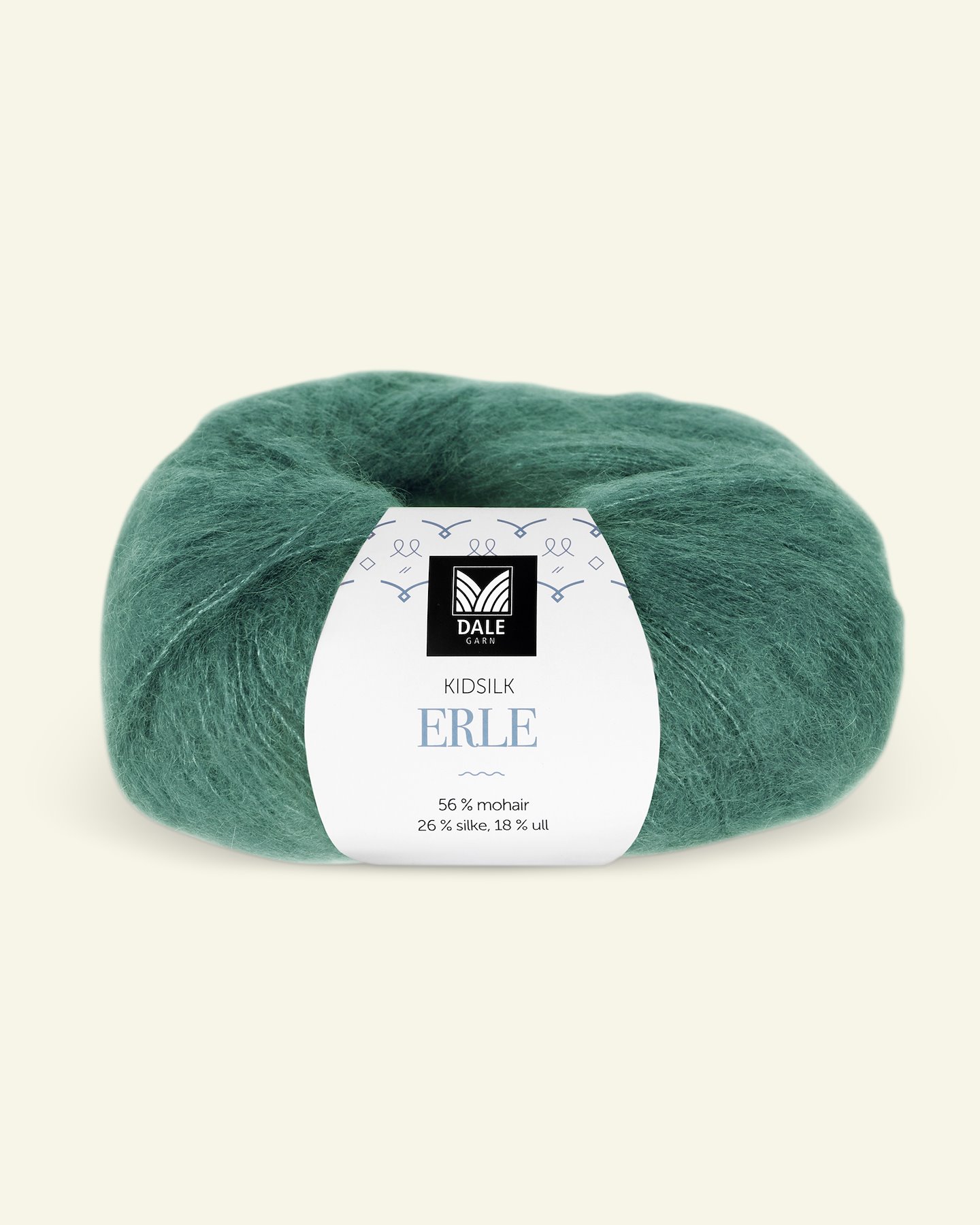 Dale Garn, silk mohair wool yarn "Kidsilk Erle", petrol (7872) 90000783_pack