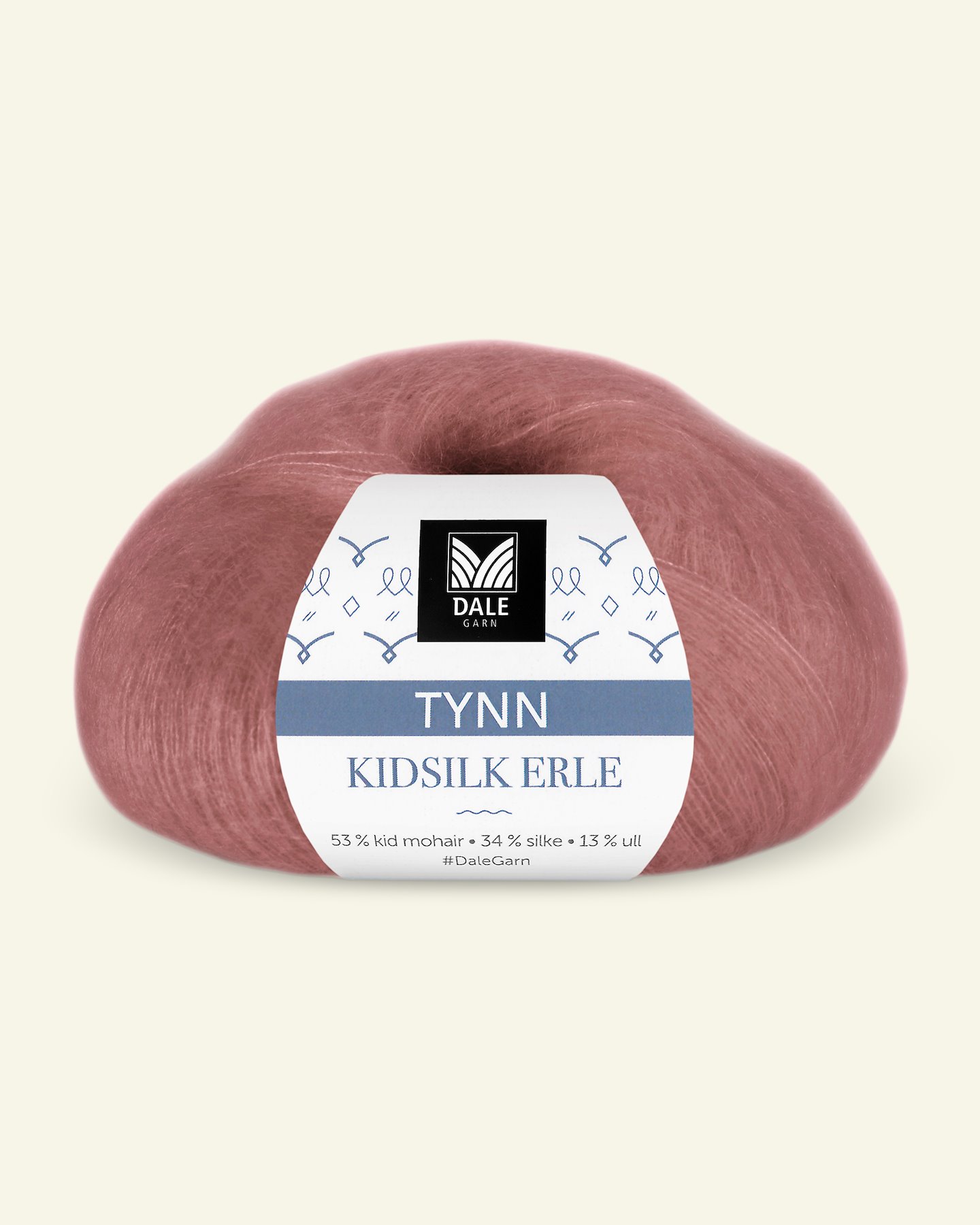Dale Garn, silk mohair wool yarn "Tynn Kidsilk Erle", copper (4007) 90000807_pack