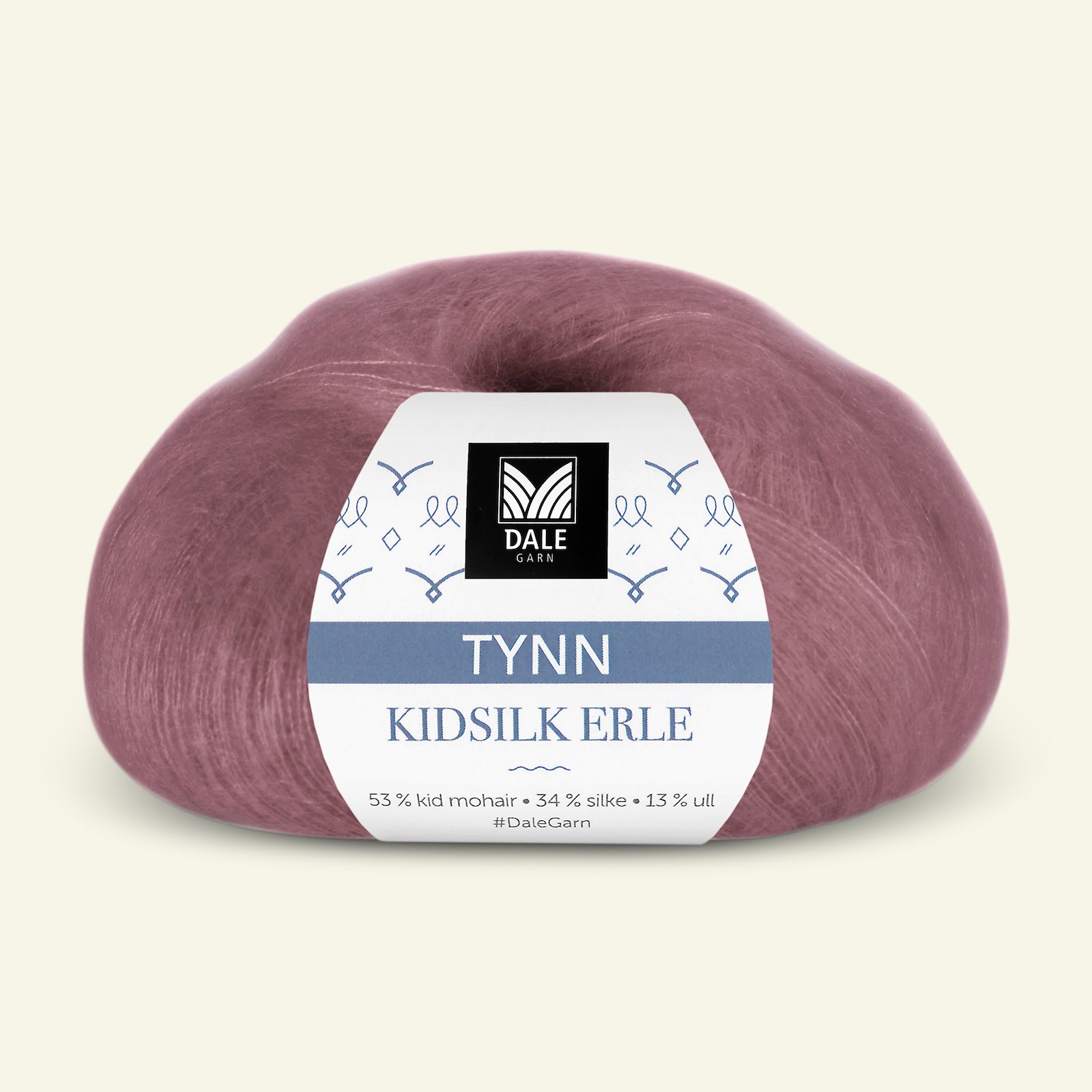 Dale Garn, silk mohair wool yarn "Tynn Kidsilk Erle", heather (4008) 90000808_pack