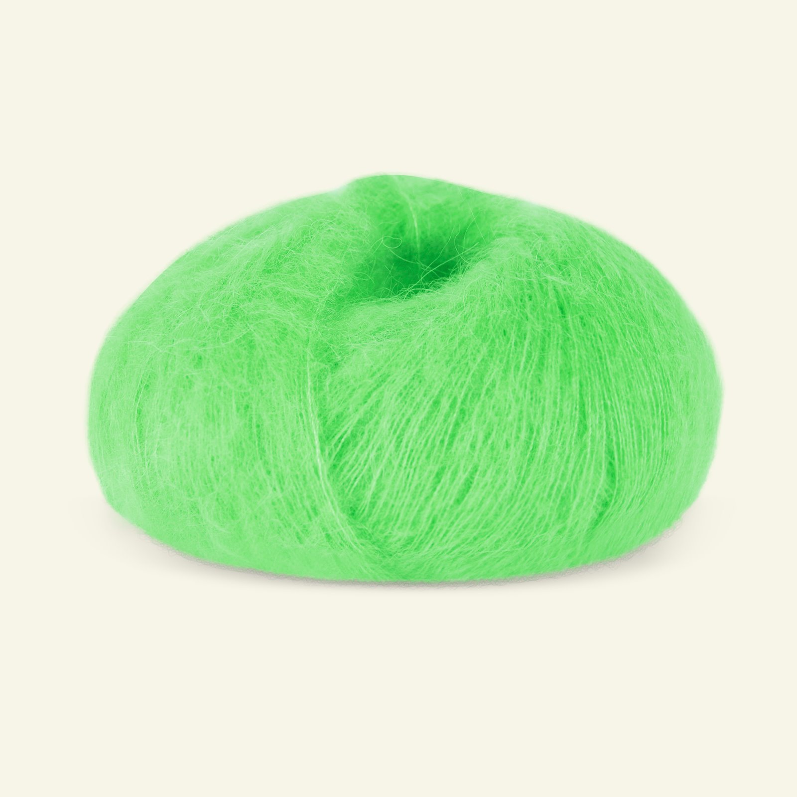Dale Garn, silk mohair wool yarn "Tynn Kidsilk Erle", neon green 90001219_pack_b