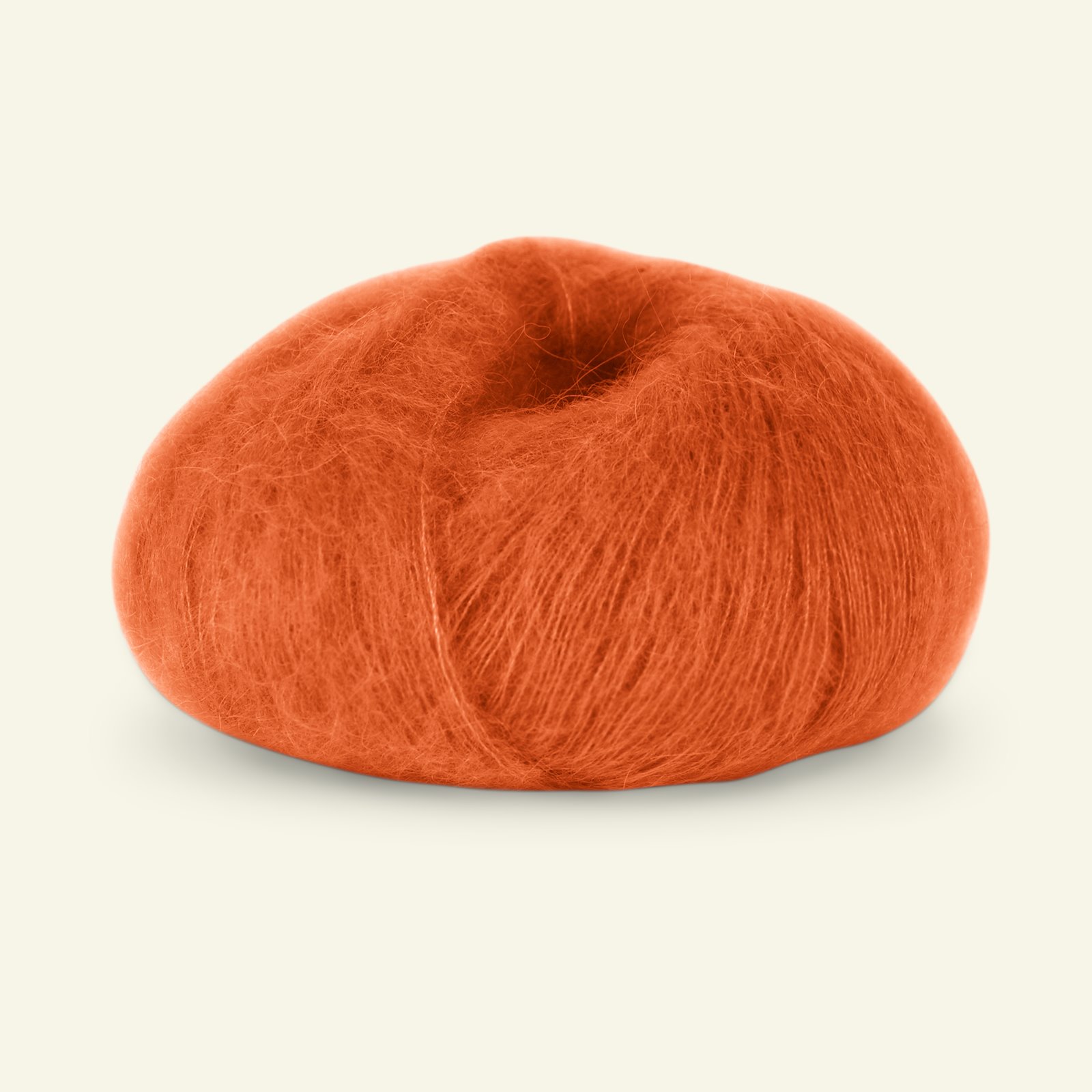 Dale Garn, silk mohair wool yarn "Tynn Kidsilk Erle", orange (4041) 90000833_pack_b