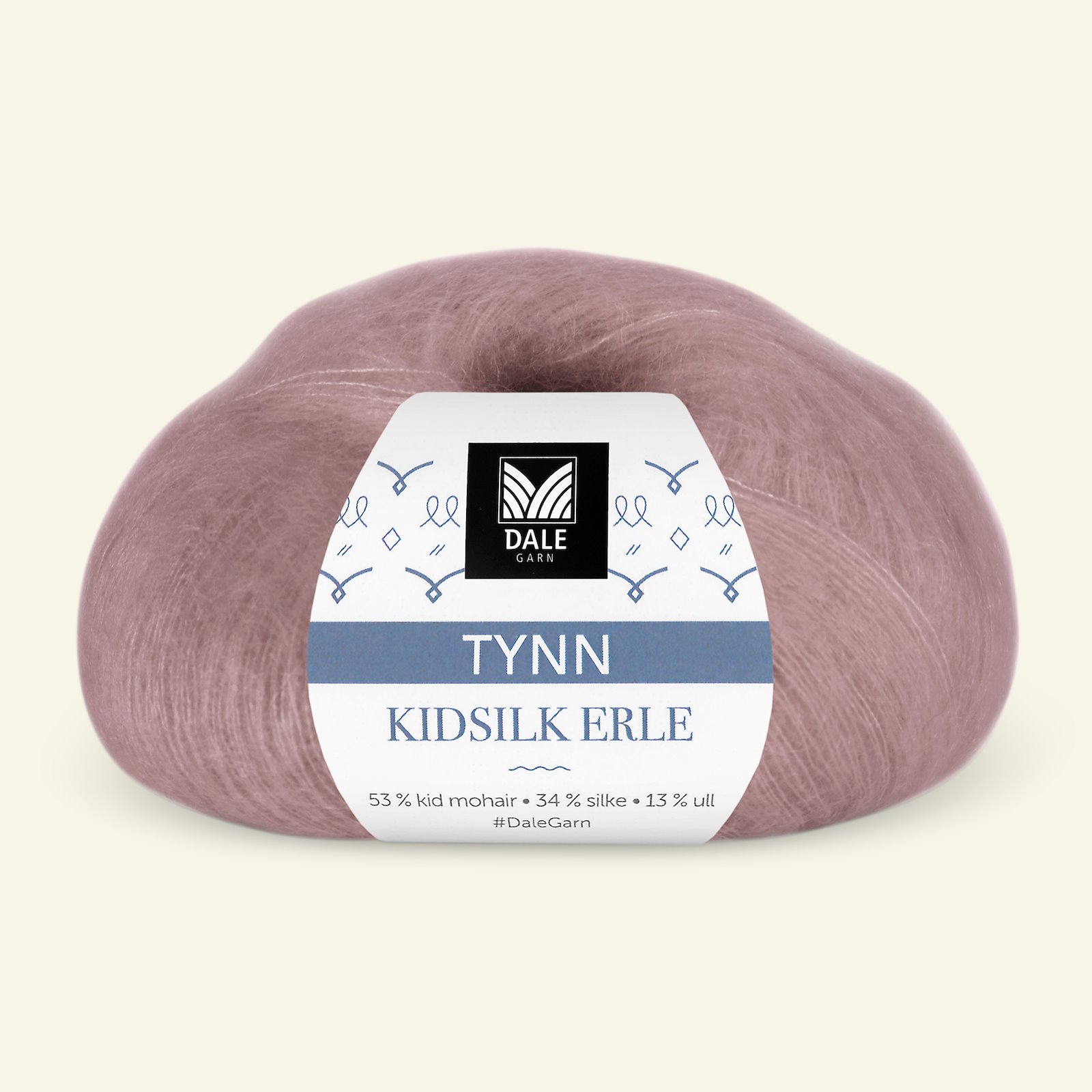 Dale Garn, silk mohair wool yarn "Tynn Kidsilk Erle", rose (4006) 90000806_pack