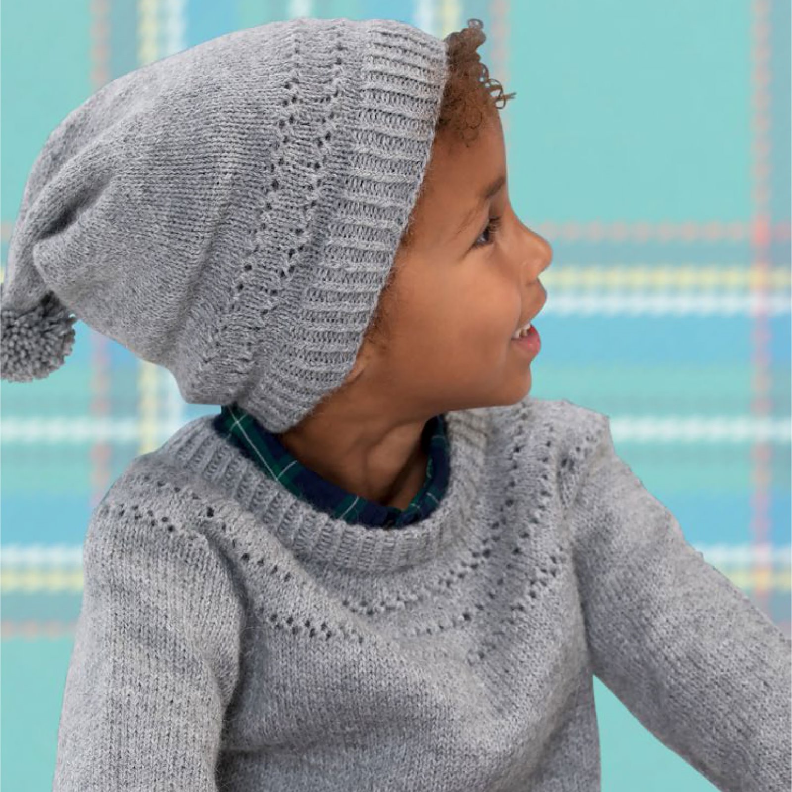 Dale garn, strikkeoppskrift – Marivoll genser & lue, barn DALE6015_Marivoll_Jumper_Hat_2.jpg