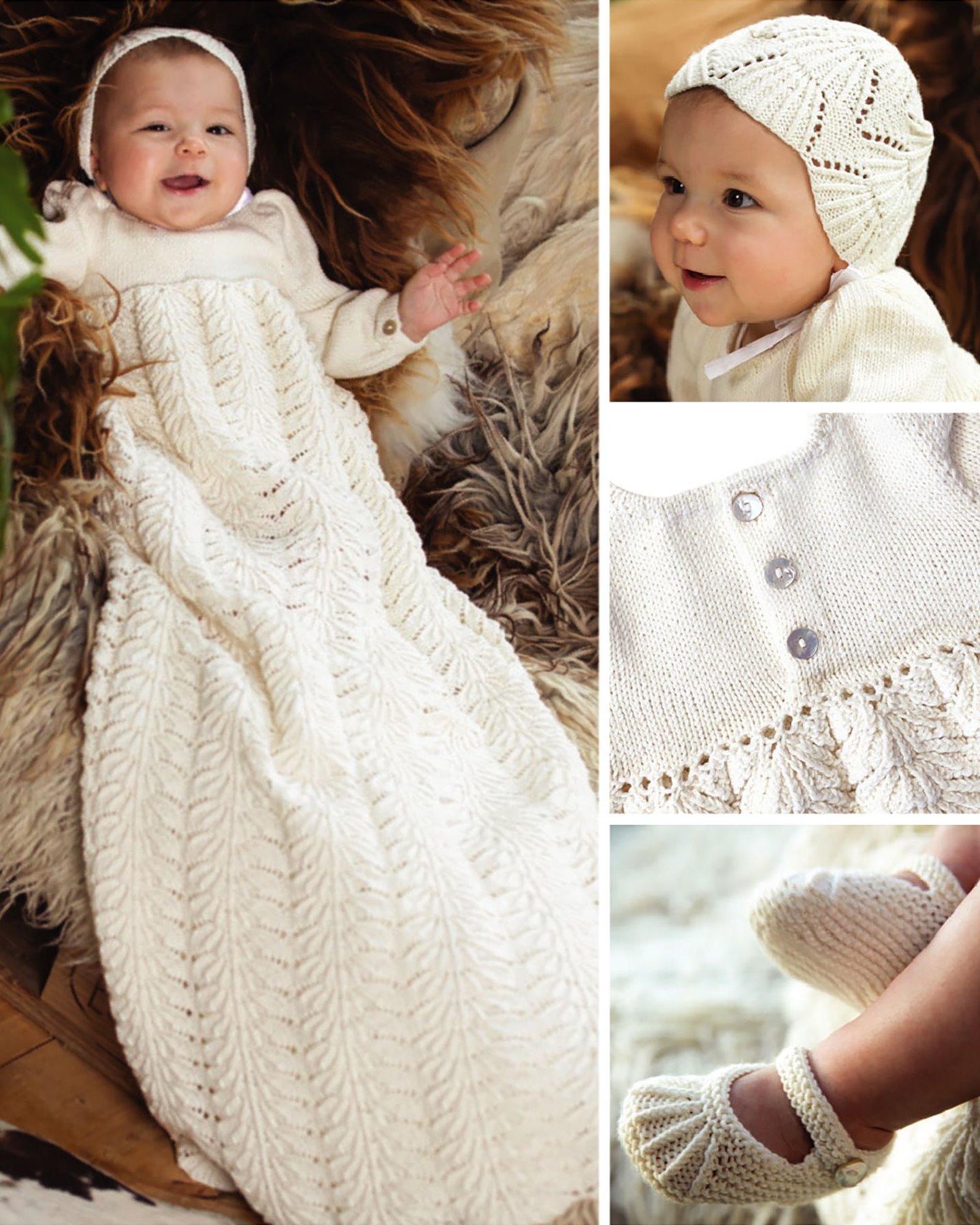 Dale yarn, knitting pattern – Evy Christening dress & Accessories, child DALE6005_Evy_Christening_Gown_Accessories.jpg