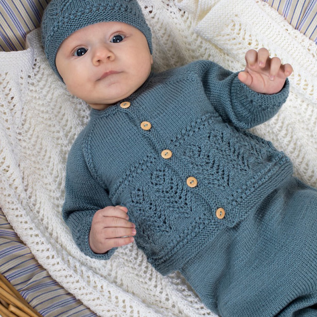 DIY this Dale yarn, knitting pattern – Millian & Milla Newborn Set ...