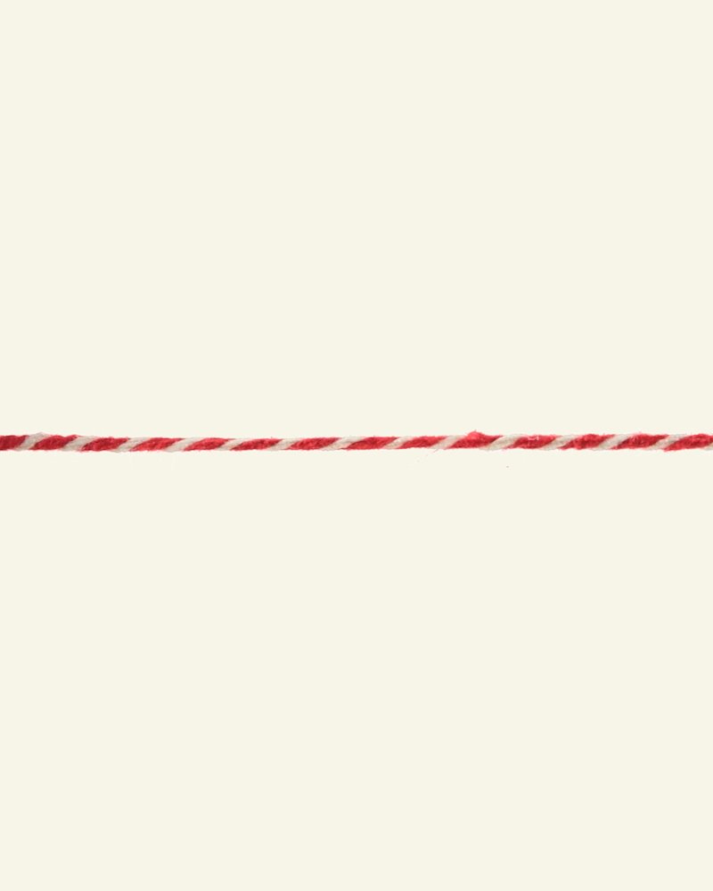Decoration string 1,5mm red/white 25m 93415_pack