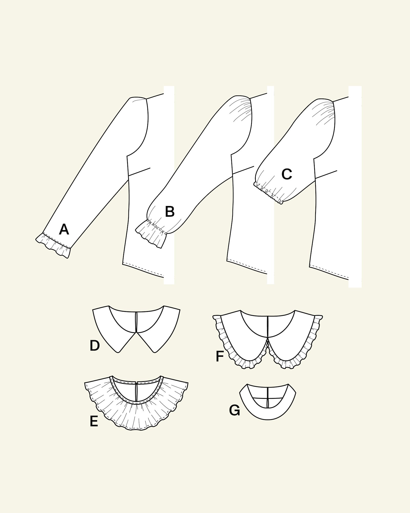 Design your own blouse, 36/8 p22075_pack