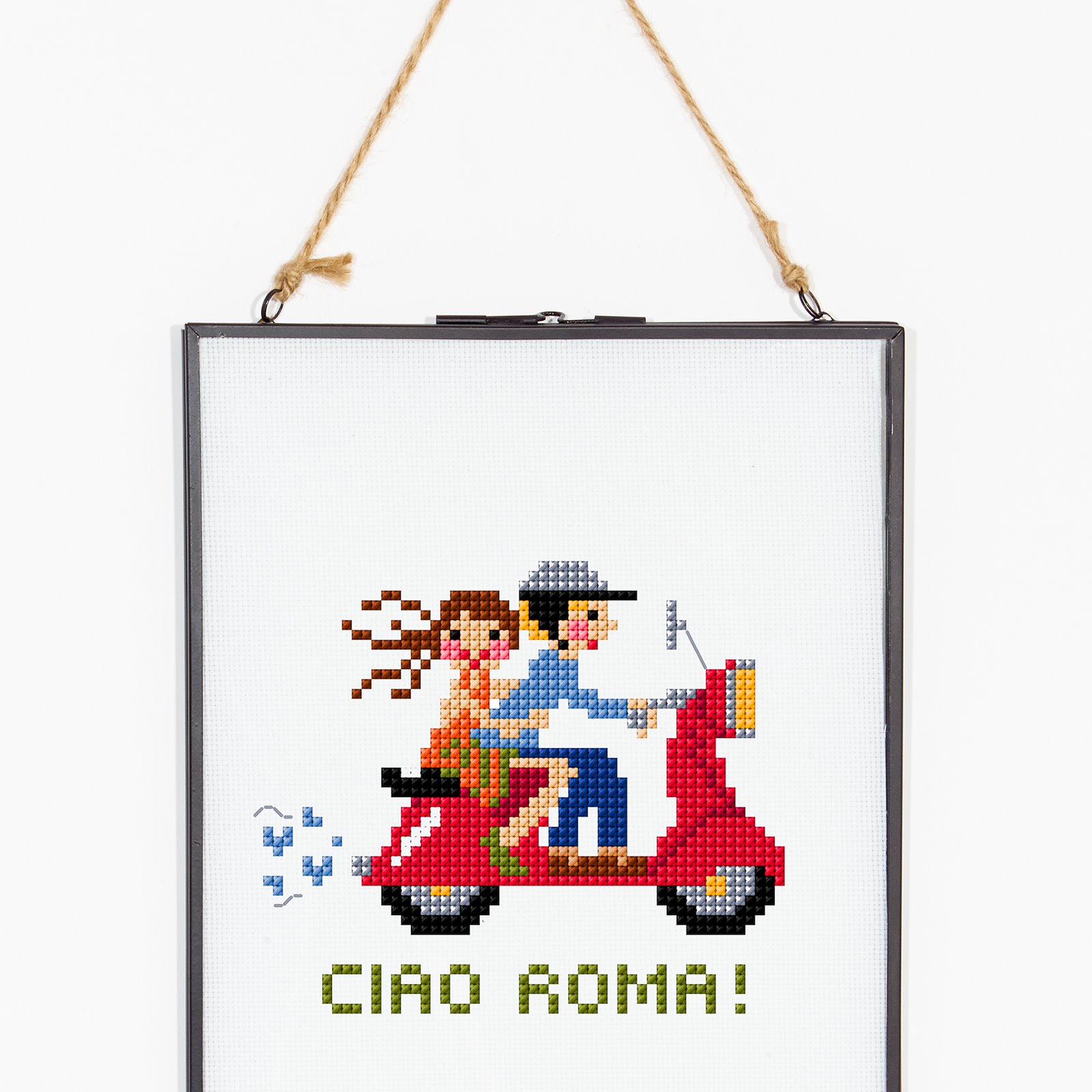 DMC Cross stitch template: Ciao Roma DIY1525_image_d.jpg