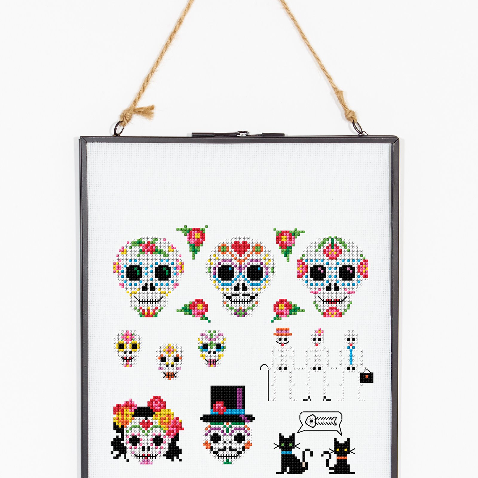 DMC Cross stitch template: Mexican day of the dead DIY1530_image_c.jpg