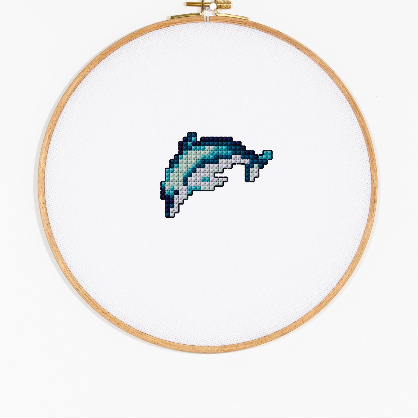 DMC Cross stitch template: Nautical - Dolphin DIY1526_image_c.jpg
