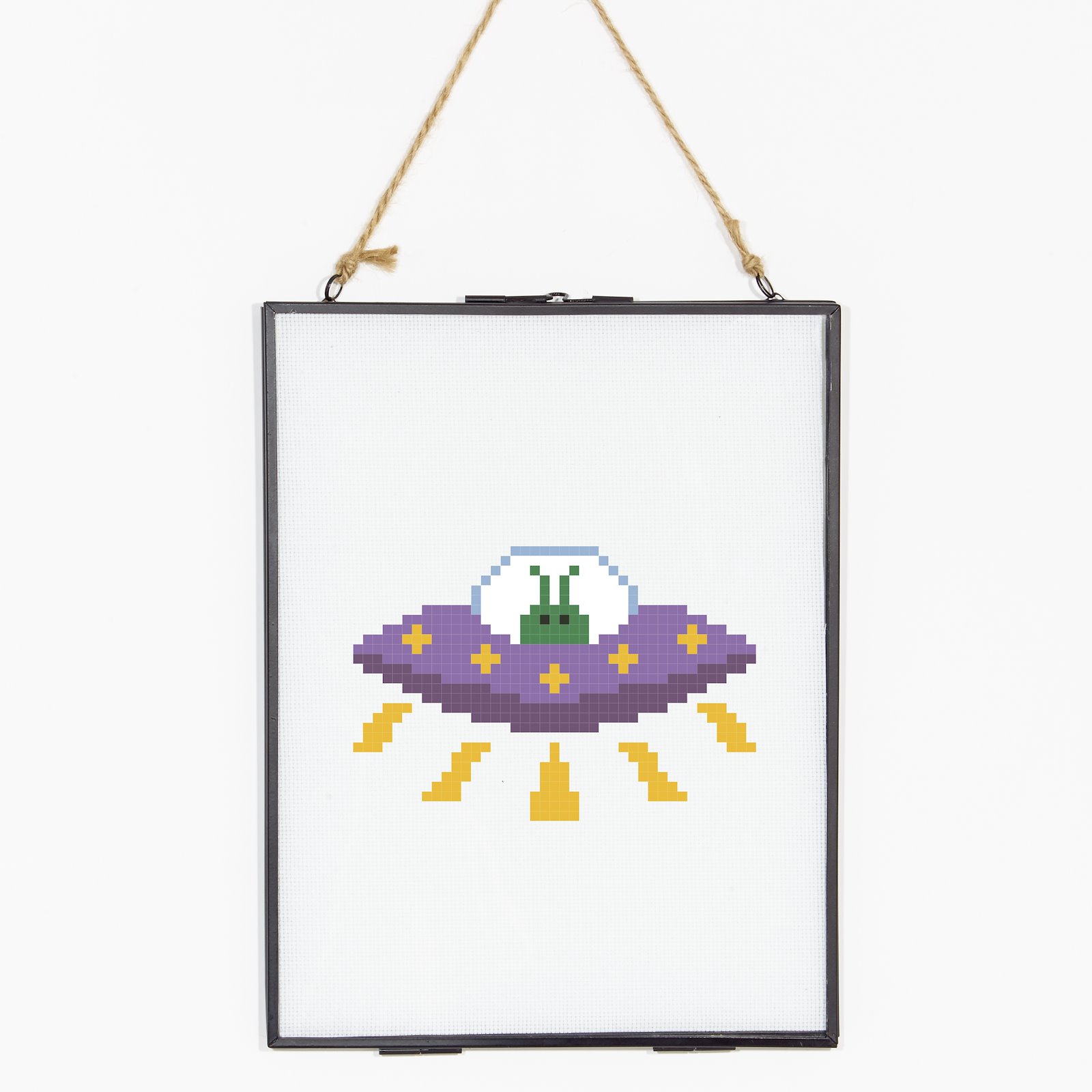 DMC Cross stitch template: Outer Space - Space Ship DIY1535_image_c.jpg