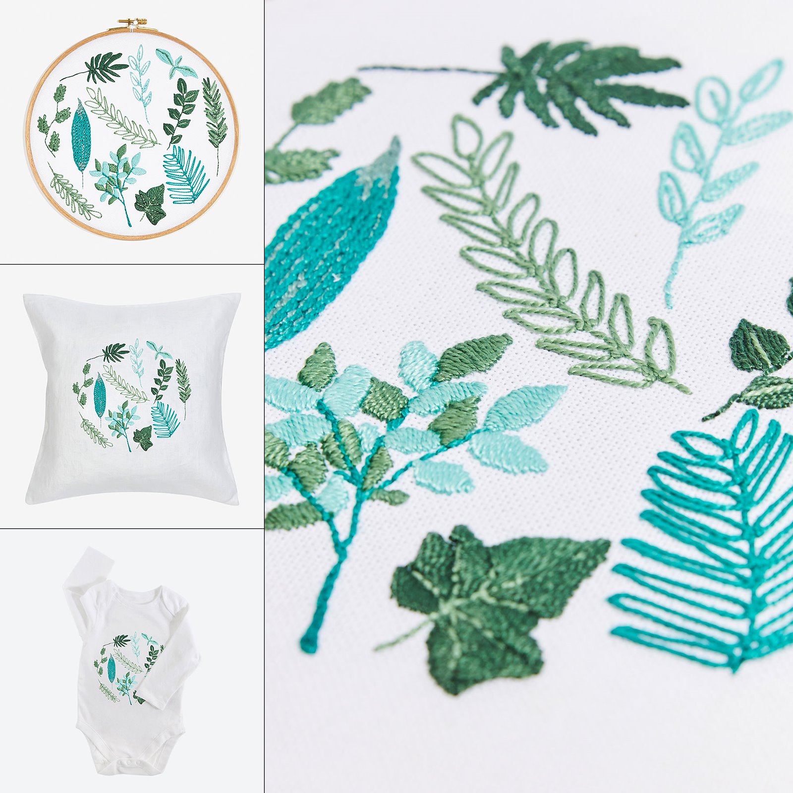 DMC Embroidery template : Evergreen DIY1510_collage.jpg