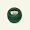 DMC pärlgarn nr. 8 grön|Art. 116 färg 319 (Coton Perlé)