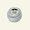 DMC perle garn nr. 8 lys grå|Art. 116 farge 415 (Coton Perlé)