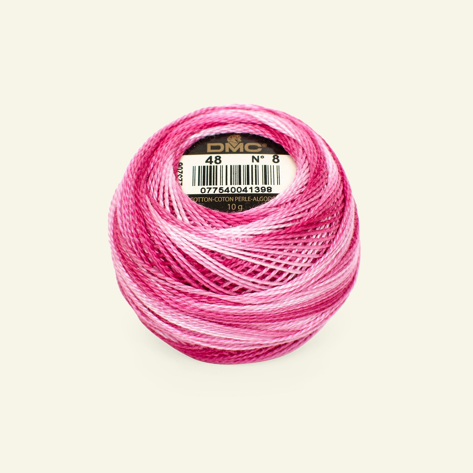 DMC Perlgarn Nr. 8 Mix rosa|Art. 116 Farbe 48 (Coton Perlé) 35124_pack