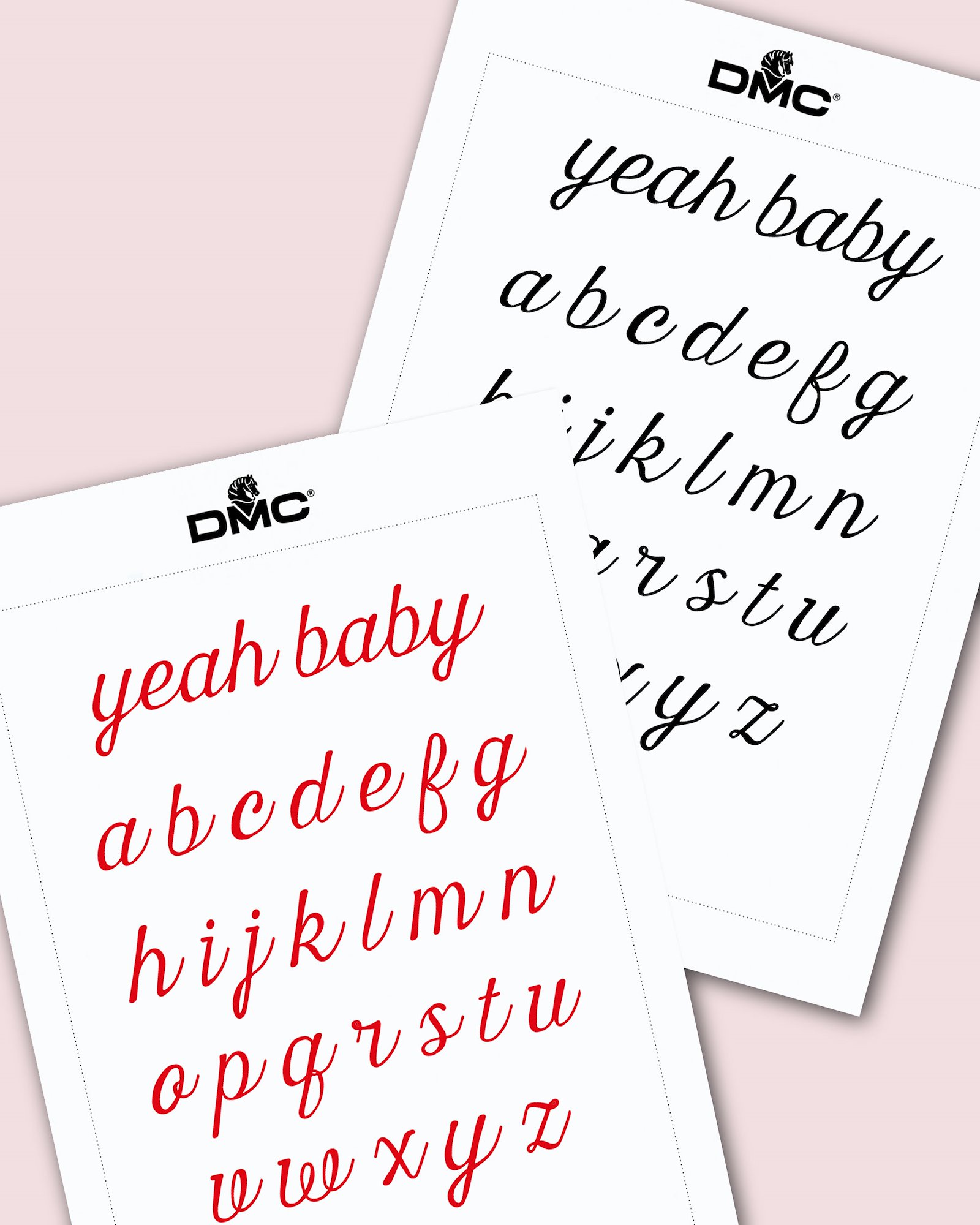 DMC Stickerei : Yeah Baby ABC DIY1512_image.jpg