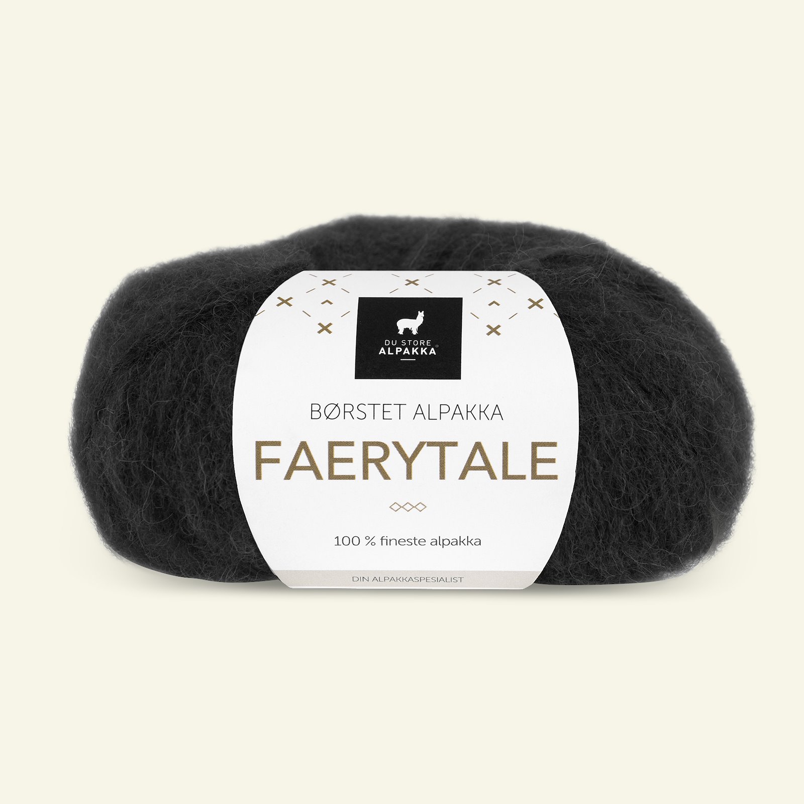 Du Store Alpakka, airy alpaca yarn "Faerytale", black (719) 90000582_pack